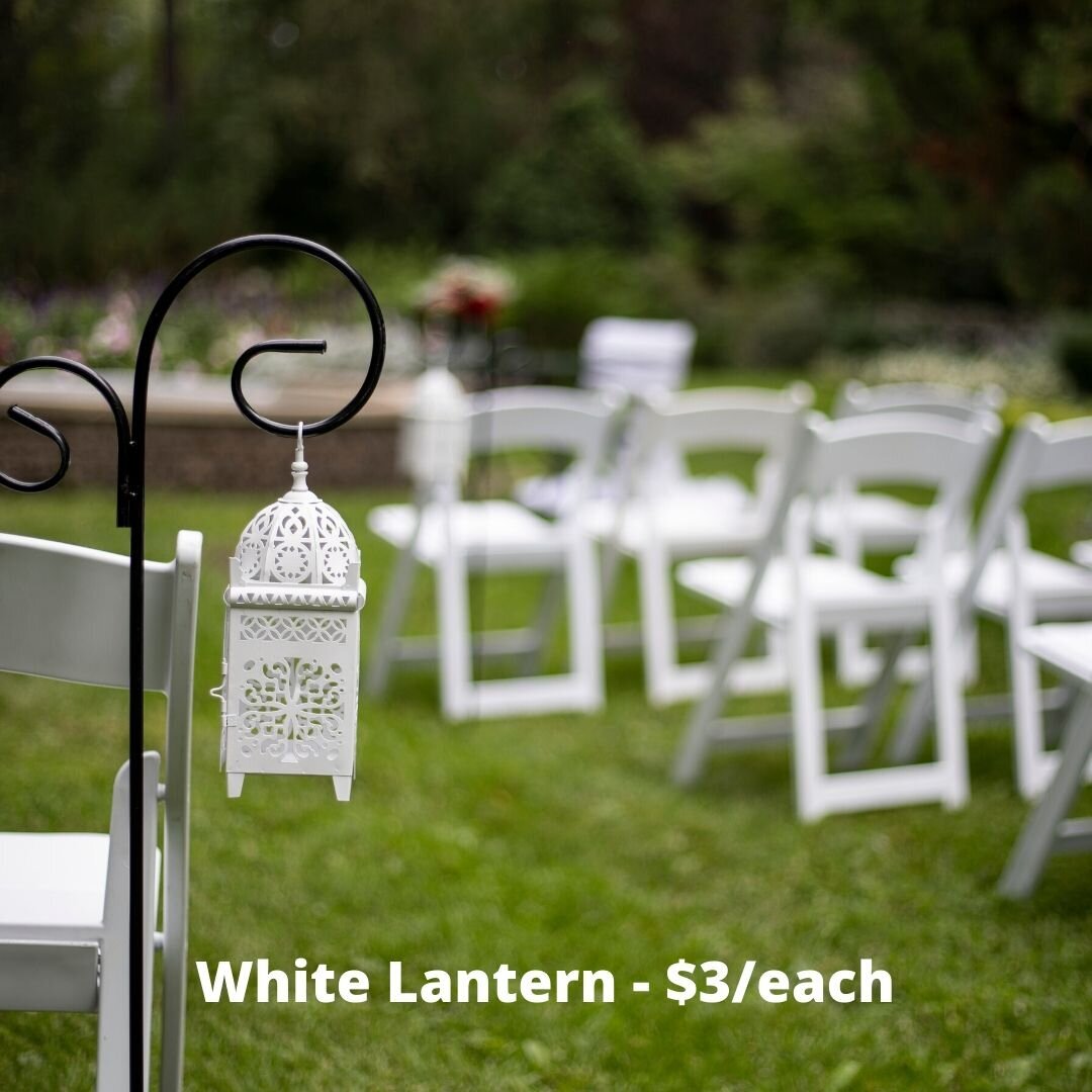 white lantern