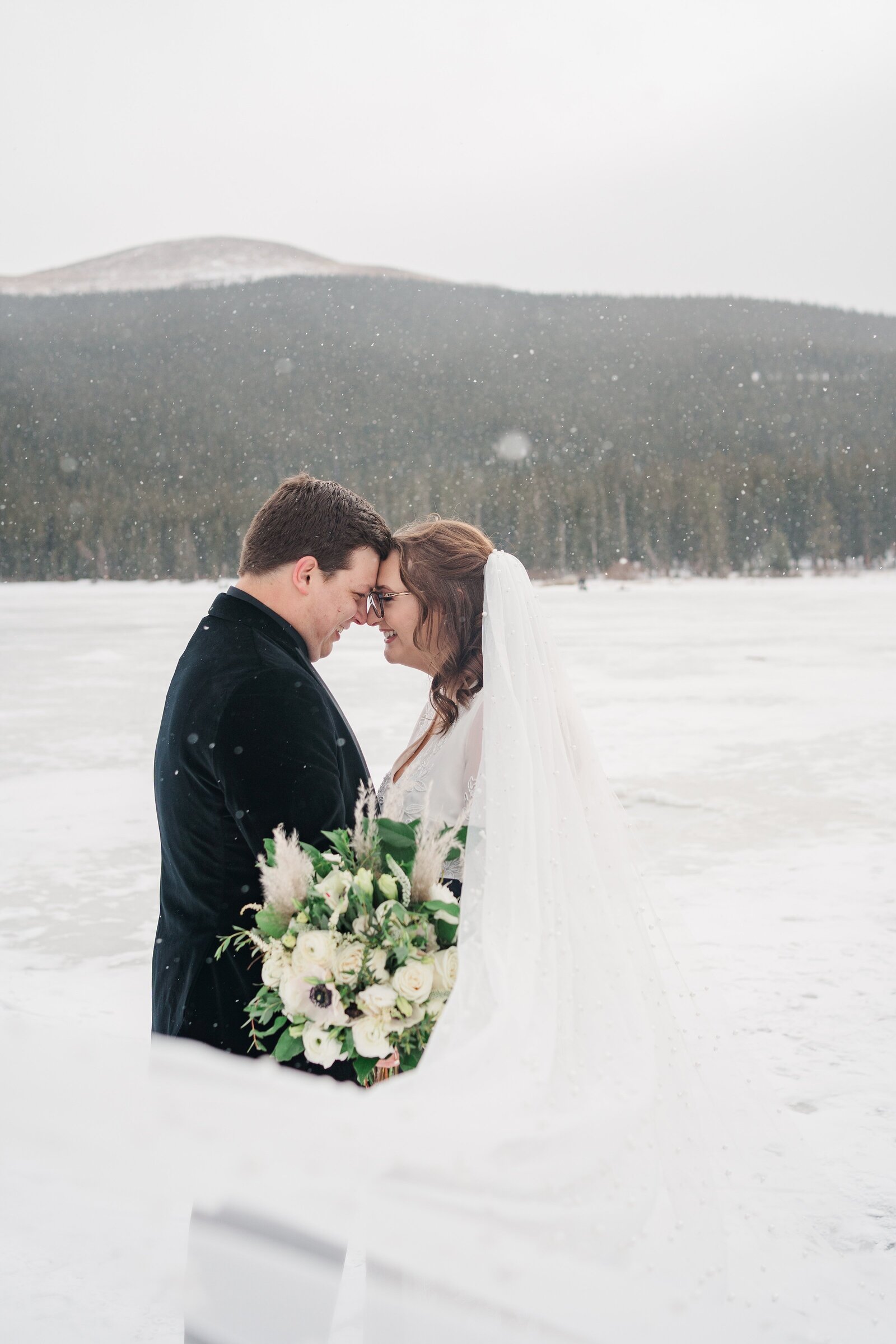Rocky Mountains Elopement Photography with Samantha Immer" - Trust an experienced and skilled photographer to capture the beauty and majesty of the Rocky Mountains on your elopement day.