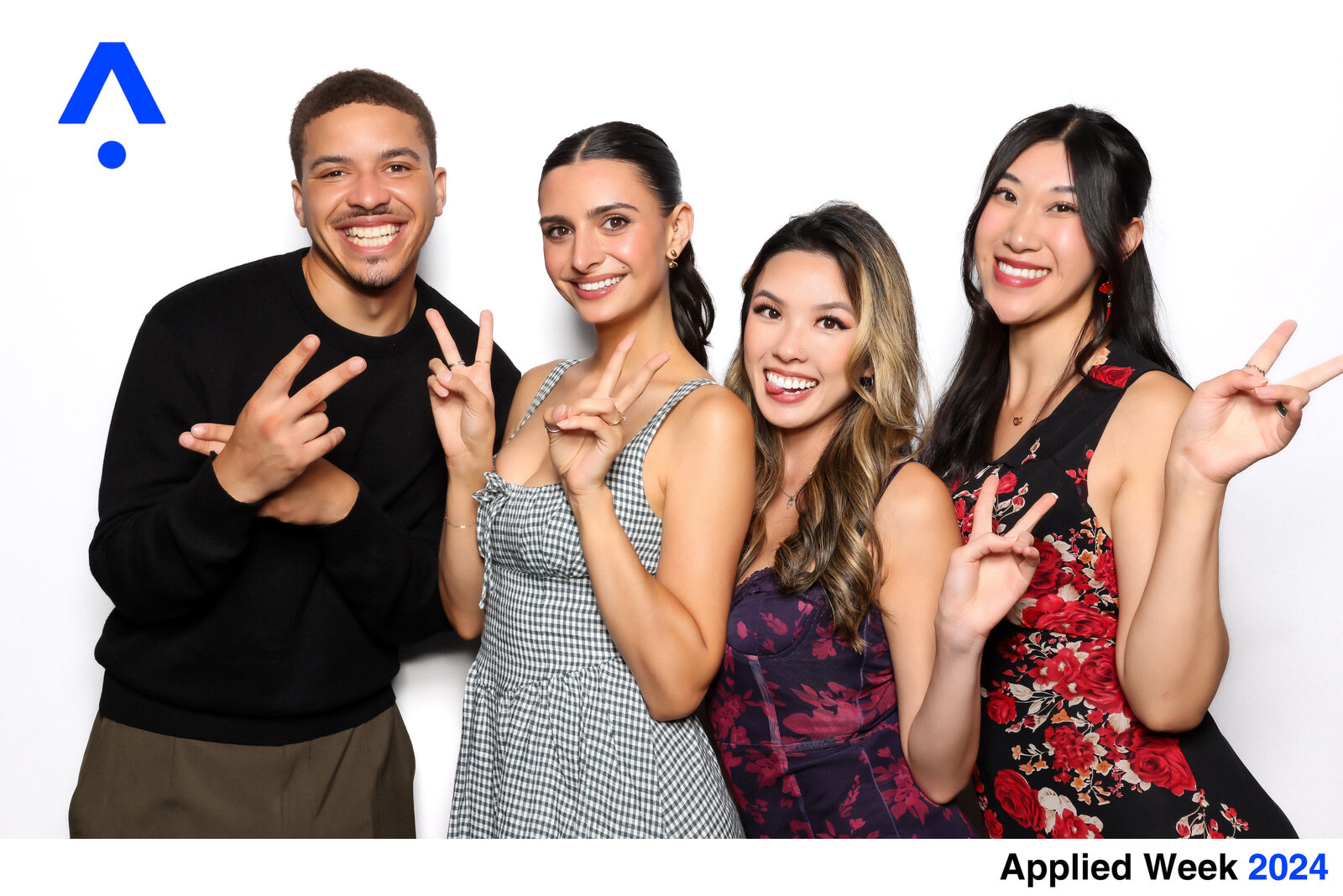 LOS GATOS DJ & PHOTO BOOTH - Applied Intuition White Backdrop 2024 Photo Booth Photos (color; overlay) (1 of 1)