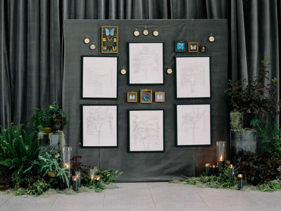 wedding seating chart