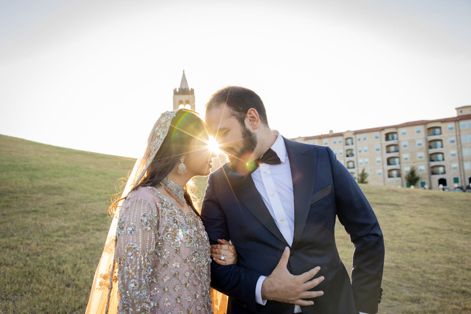 Golden hour wedding photographer-dallas