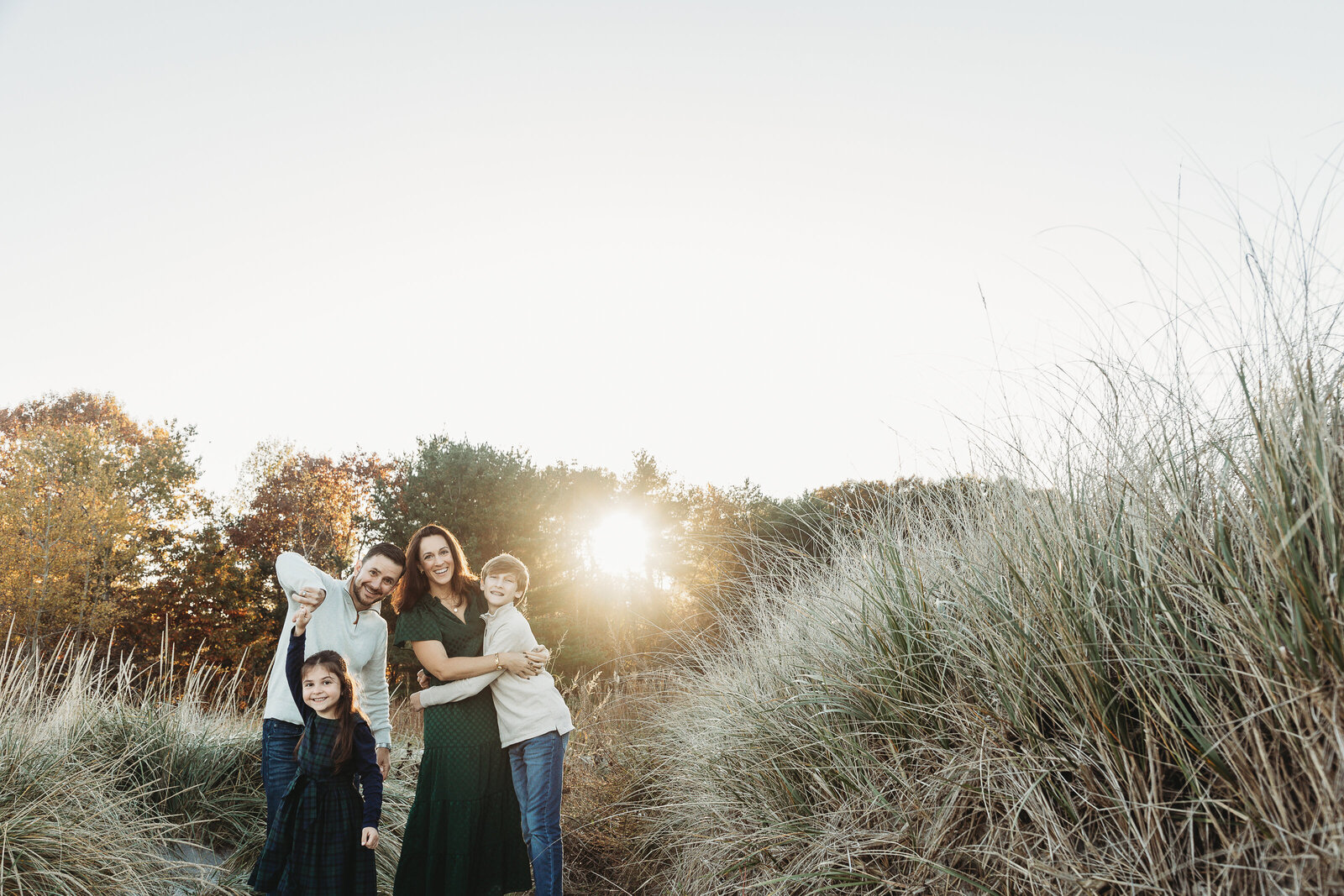 Beach family session