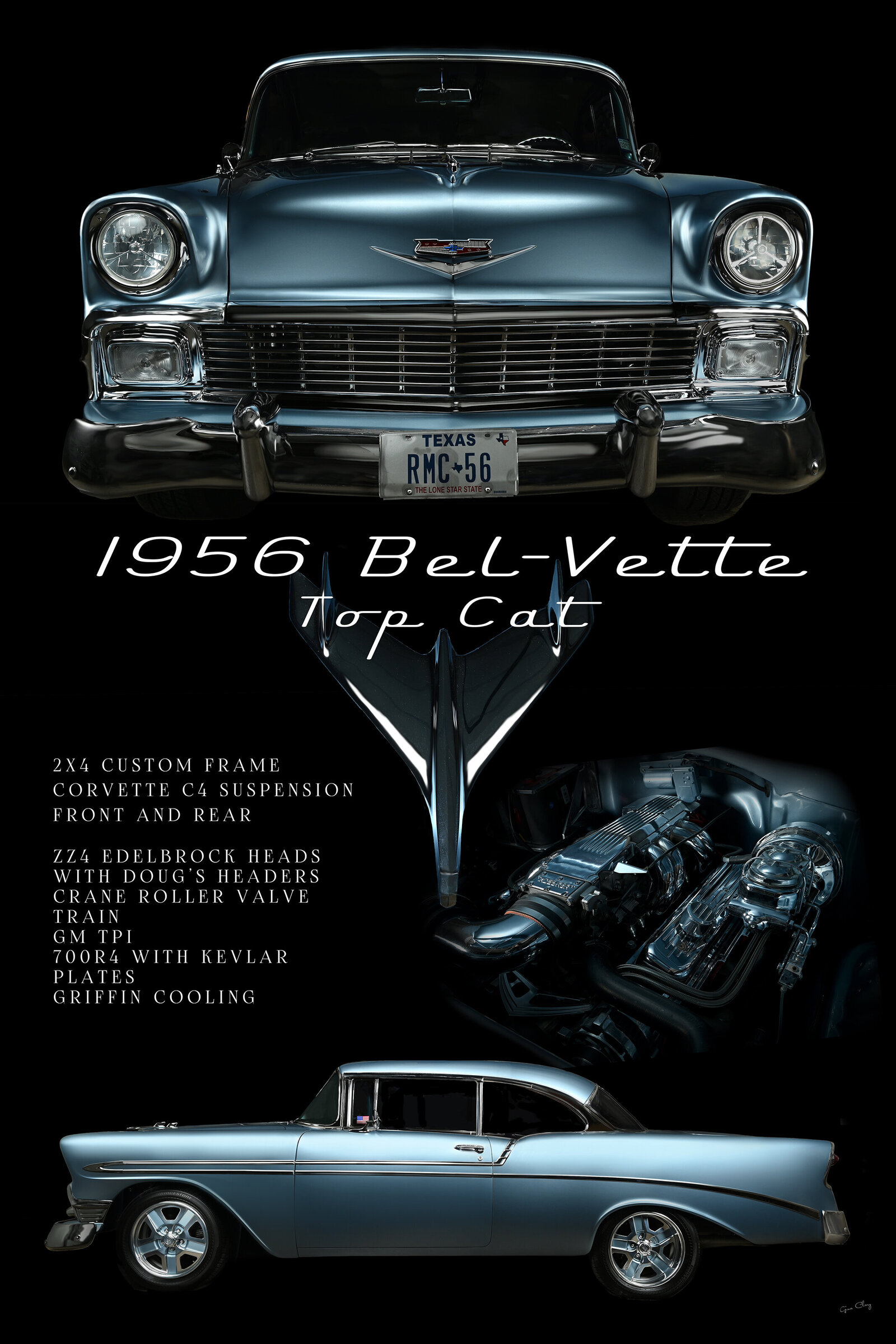 1956 Bel-Vette Poster1