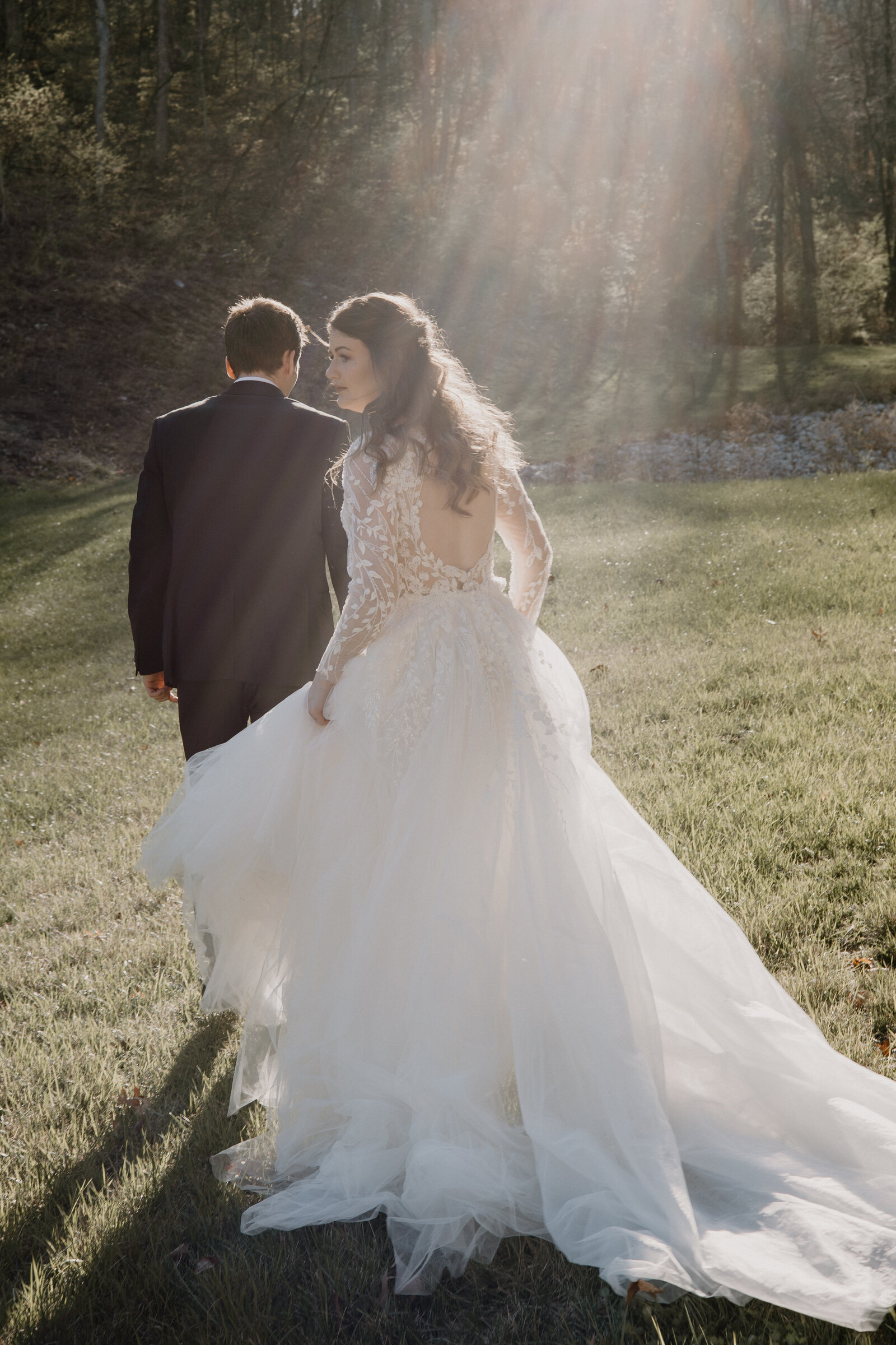 ethereal moody wedding photography