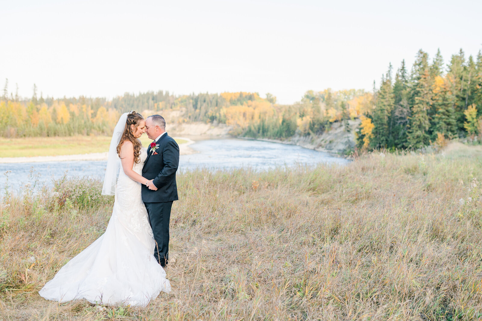 River Bend Golf Course Fall Wedding Photography