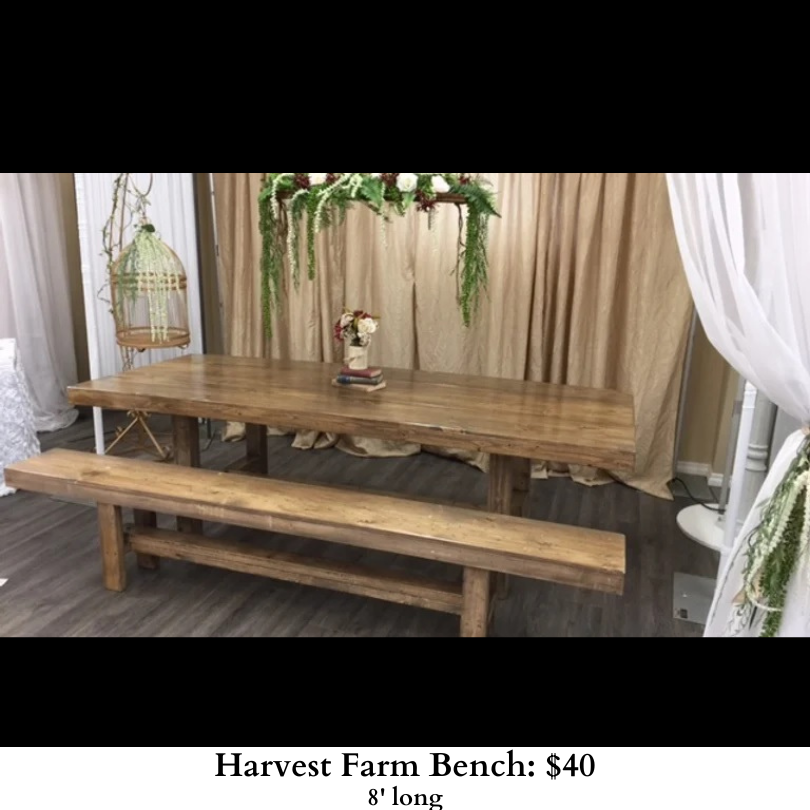Harvest Farm Bench