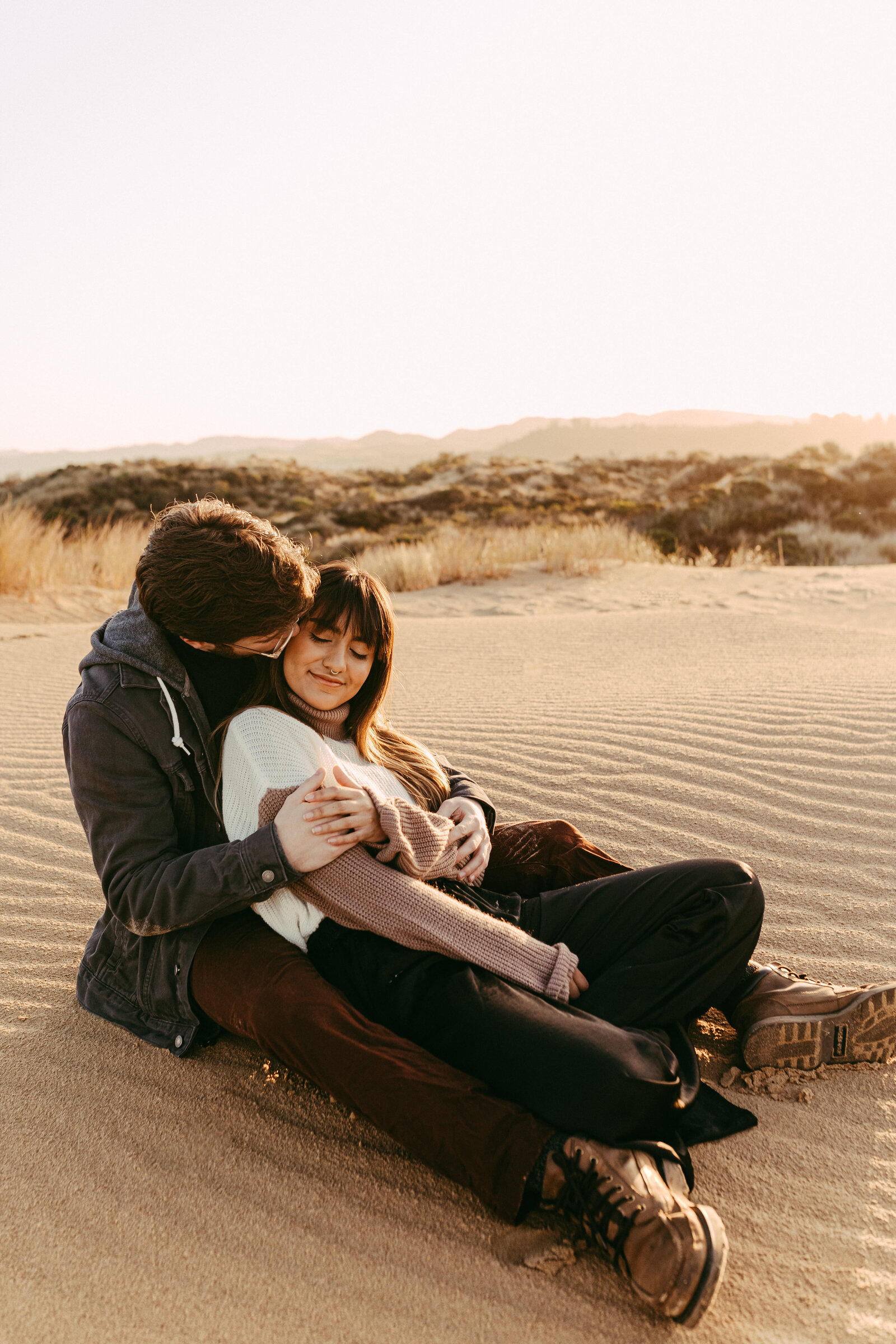 Sand Dunes Pismo Beach Couples Photos -- Travis and Crystal27