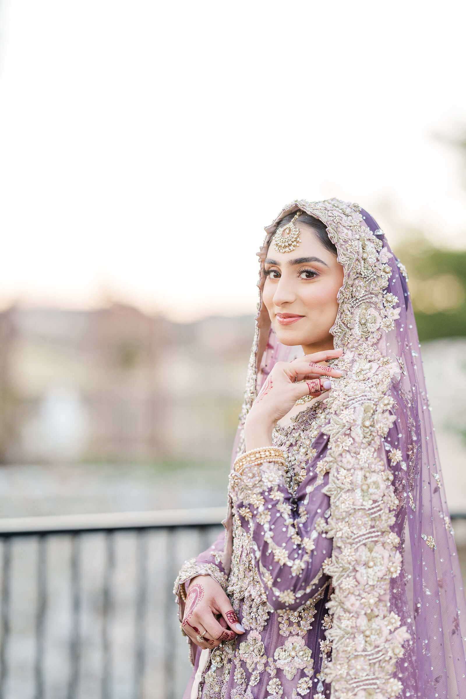 South-asian-bride-outdoor-photography