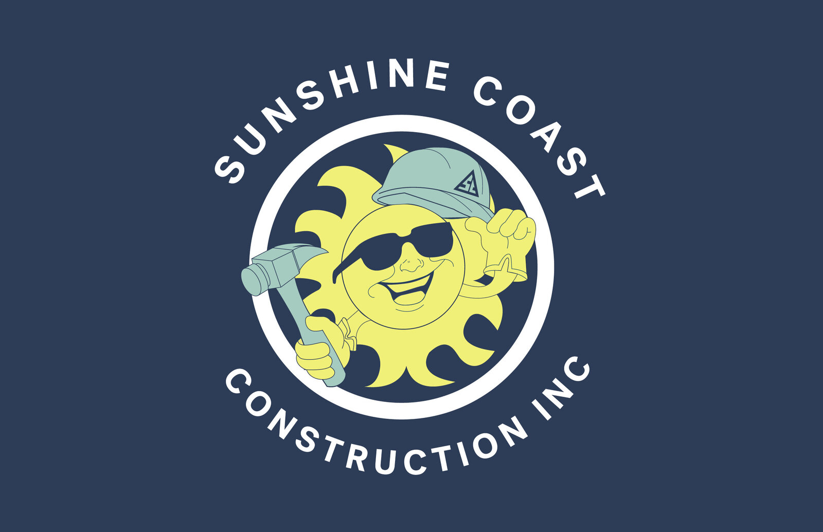 Sunshine Coast Construction New Mascot Logo Design