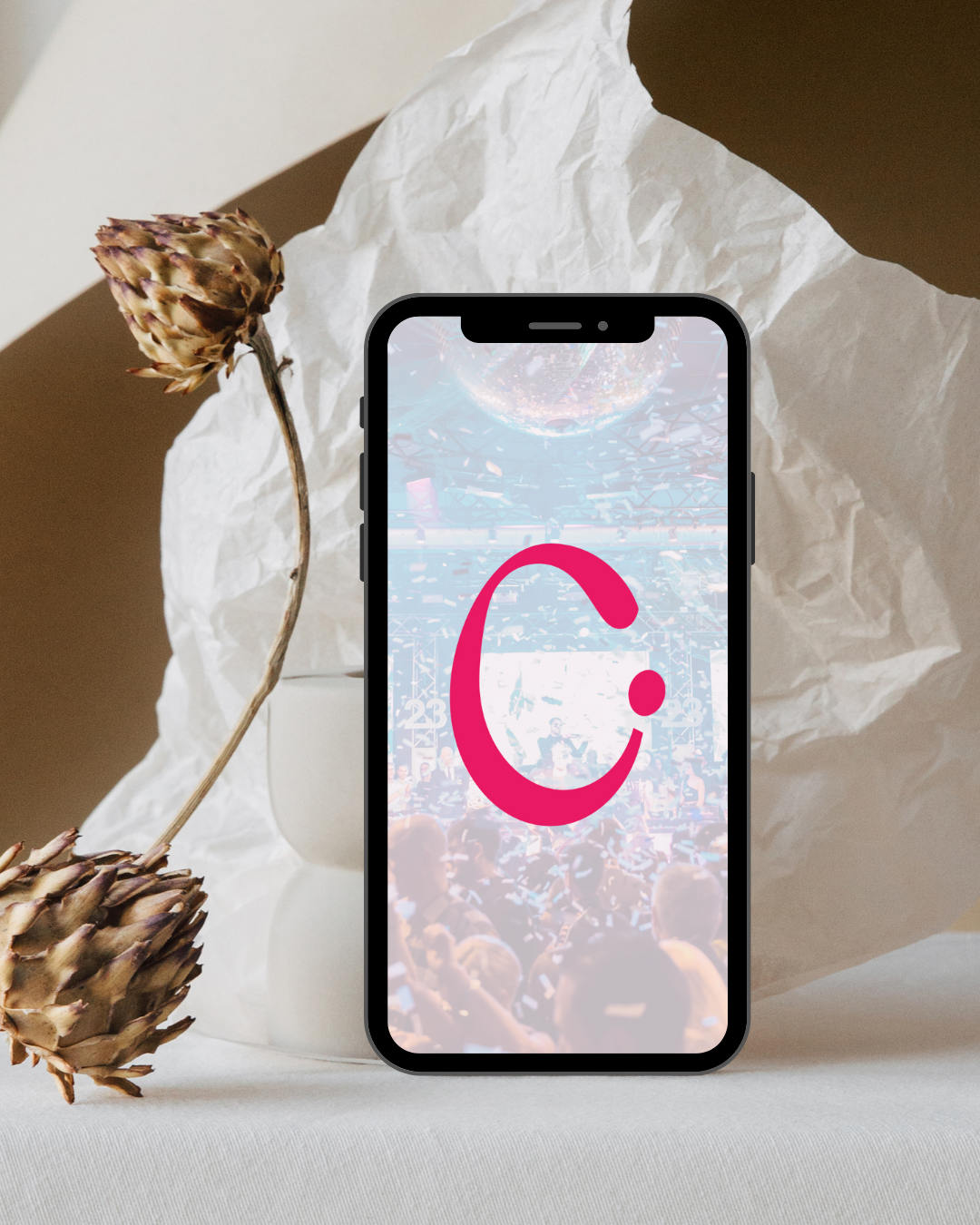 Logo design for Confetti, Bold Wedding Planner & DJ Branding