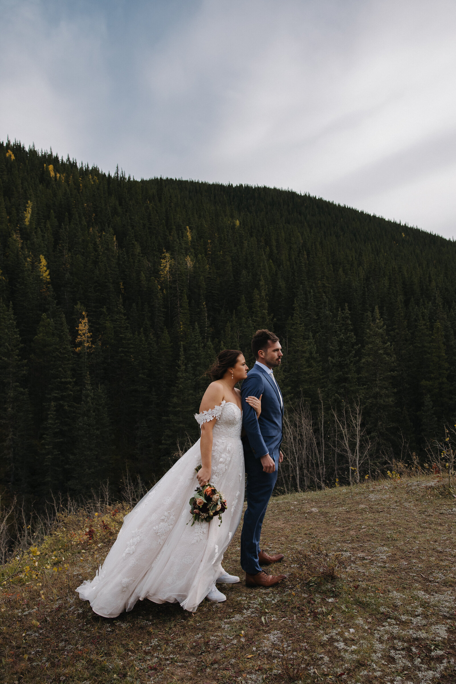 JB Photography - Intimate Romantic Kananaskis Elopement-27