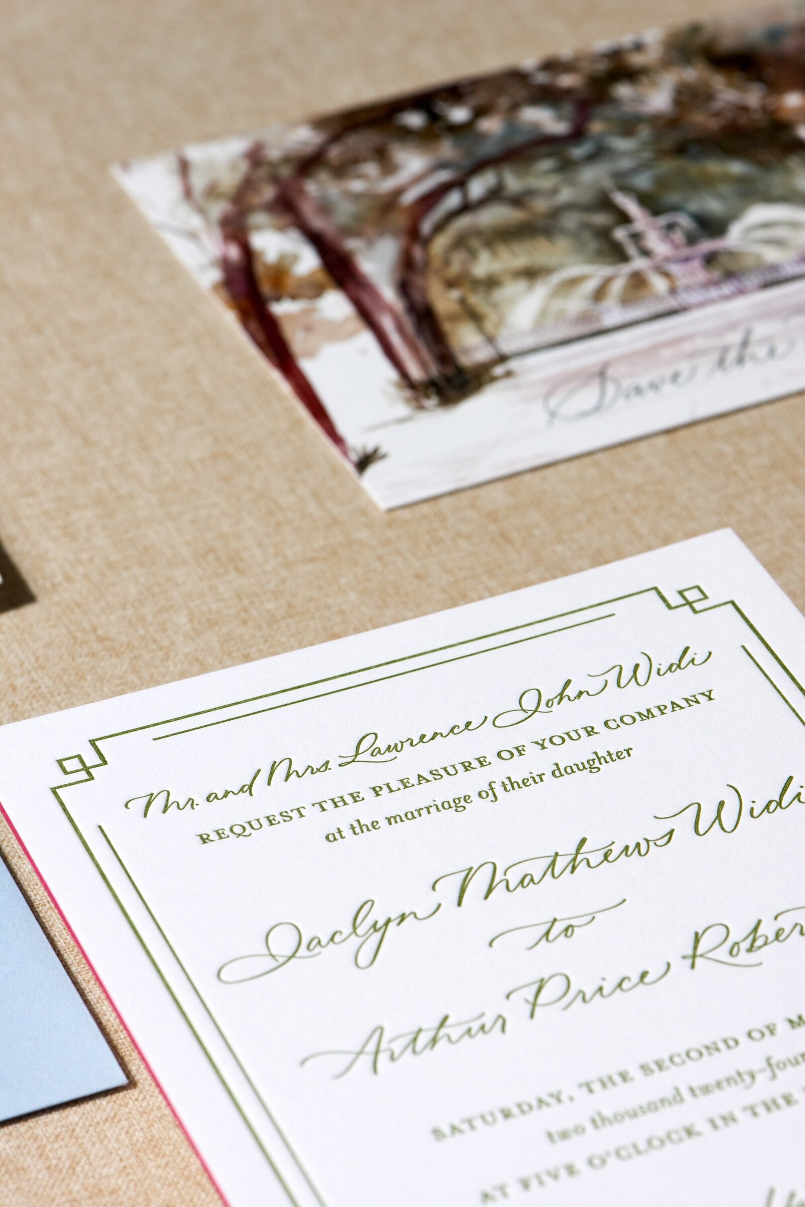 LowcountryPaperCo_Jaclyn&Price_WeddingI nvite_SaveTheDate