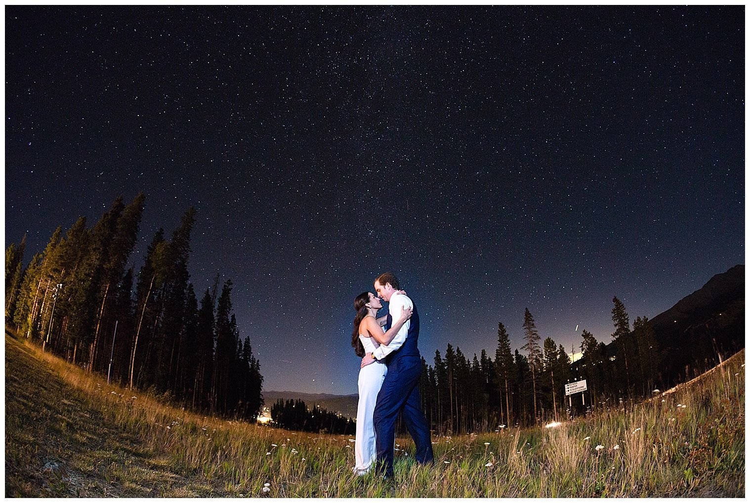 Star wedding photo