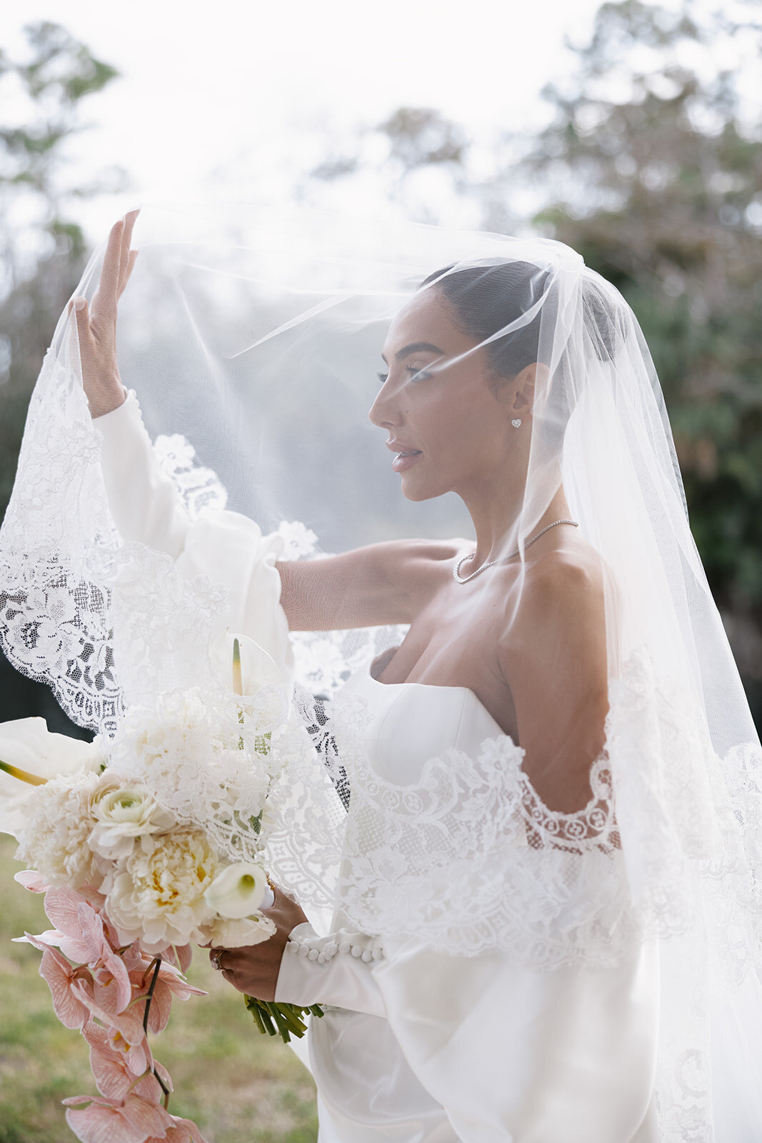Bridal Portraits Lili Hod Wedding Dress Hacienda De Las Palmas Palm Beach_ Florida Luxury Wedding-85