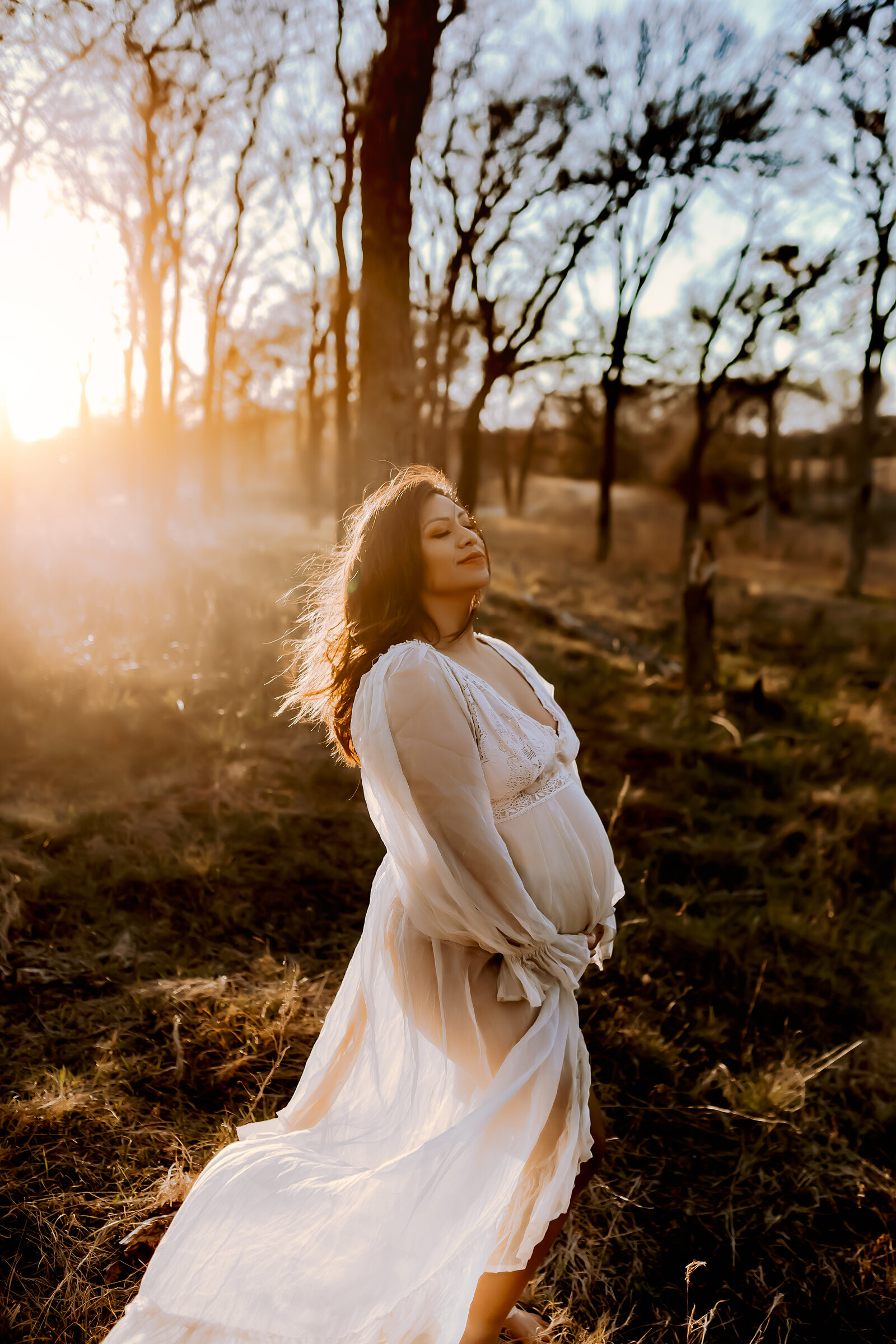 Maternity Session in Burleson, Texas | Burleson, Texas Family and Newborn Photographer