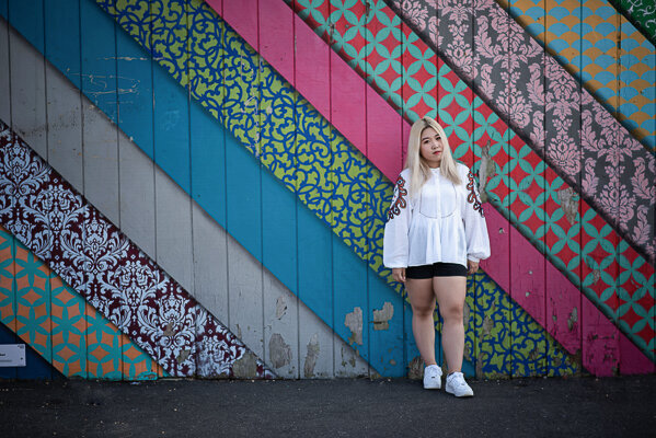 East Brunswick NJ Family Photographer Asbury Park Wall Mural