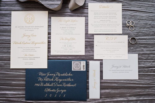 gold-white-blue-wedding-invitation