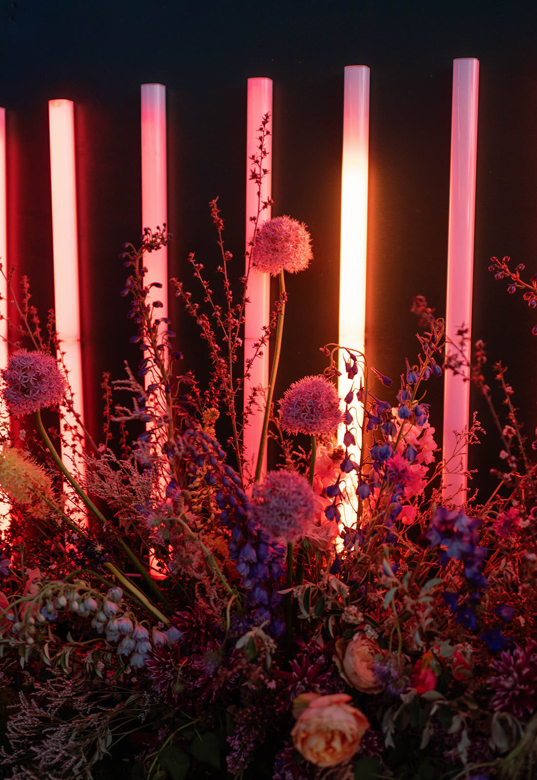 Gothic-Disco-Floral-Wedding55