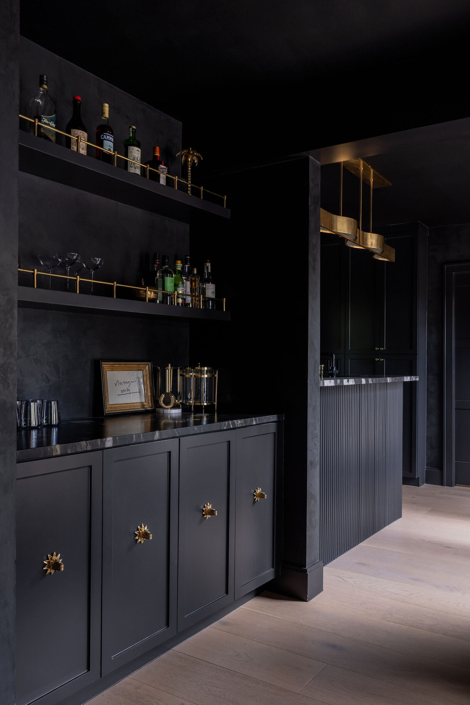 Nuela+Designs+Black+Moody+Bar+Gold