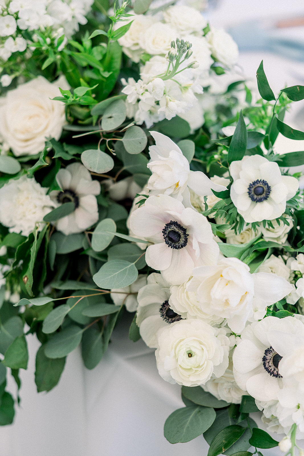Bridal Bouquet with White Florals at Dolphin Bay Resort Wedding