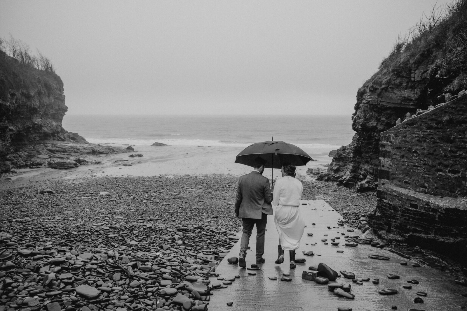 beach wedding rain-23