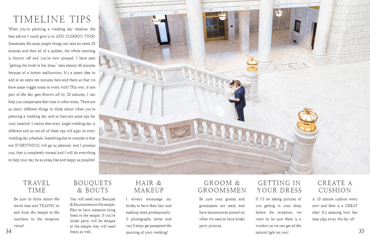 LDS Wedding Guide Pages (Website)18