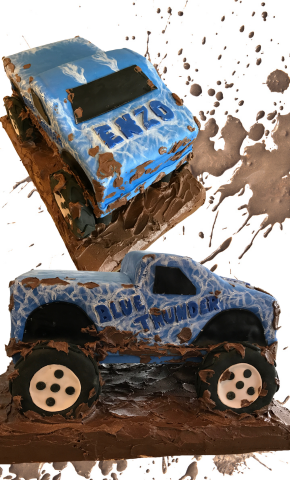 monster truck cake 4