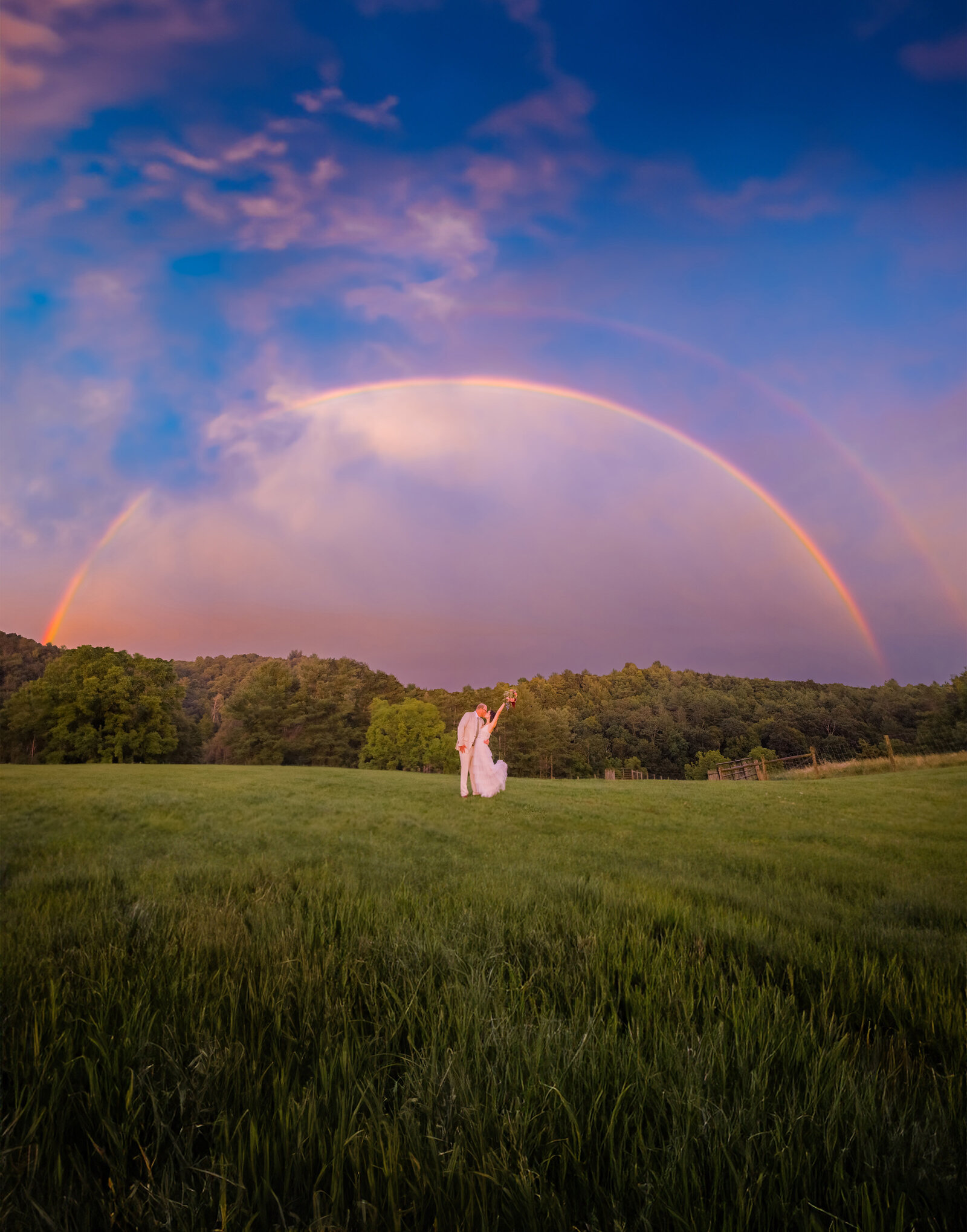 Abby & Chase - Rainbow Cover