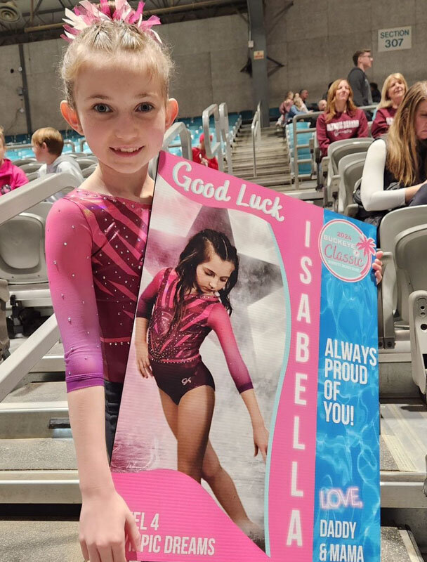 Good Luck Grams- Youth Gymnastics Fundraiser - Gymnasts - 08
