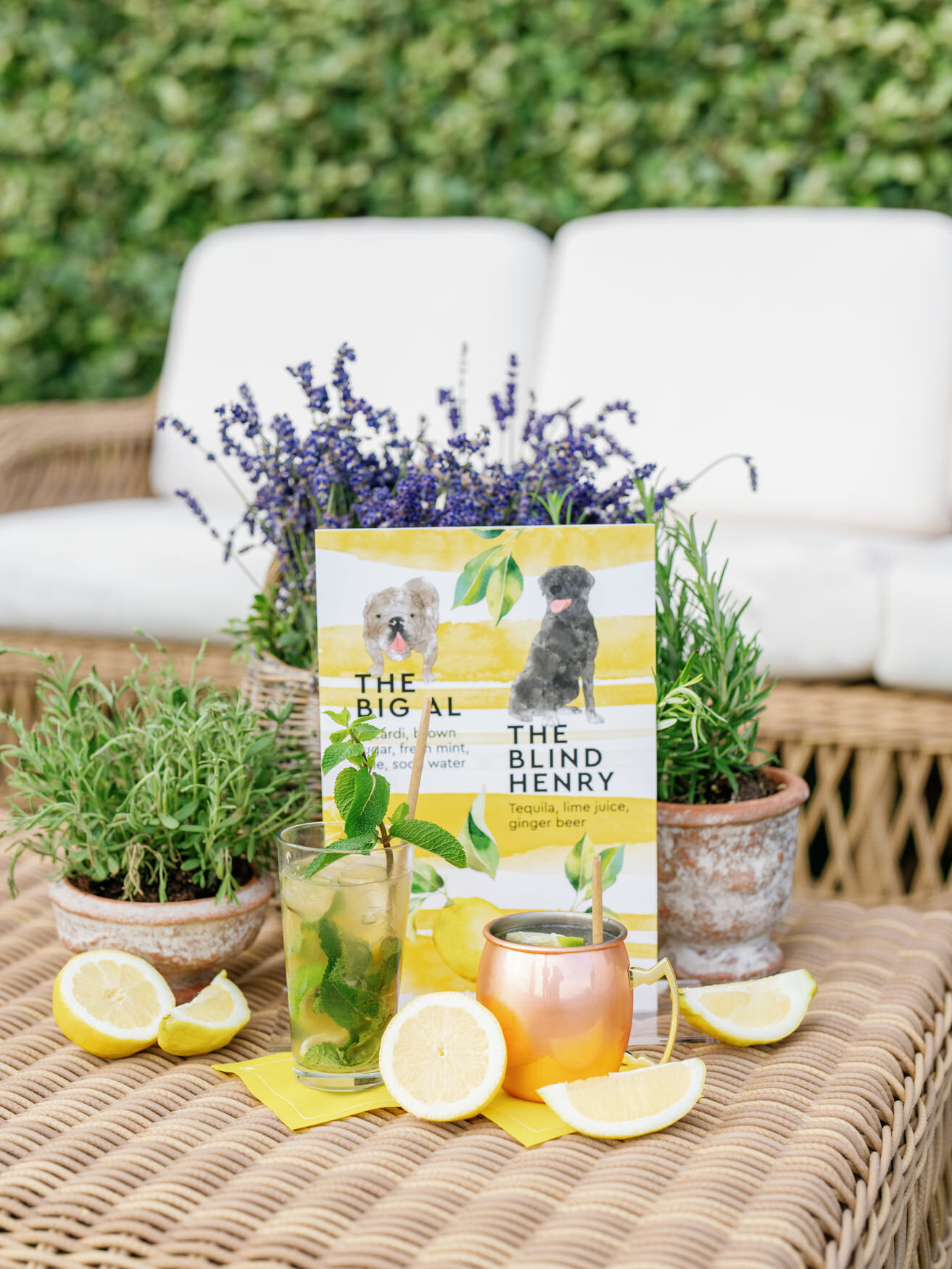 bespoke-mint-and-lemon-wedding-cocktail