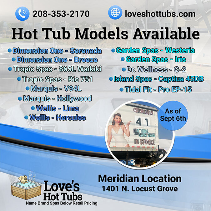 Instagrams-Loves Hot Tubs Models Available