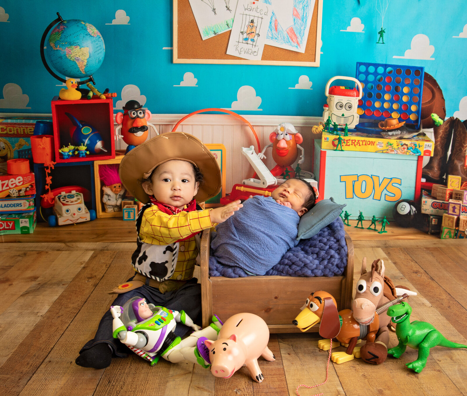 babies and their toys
