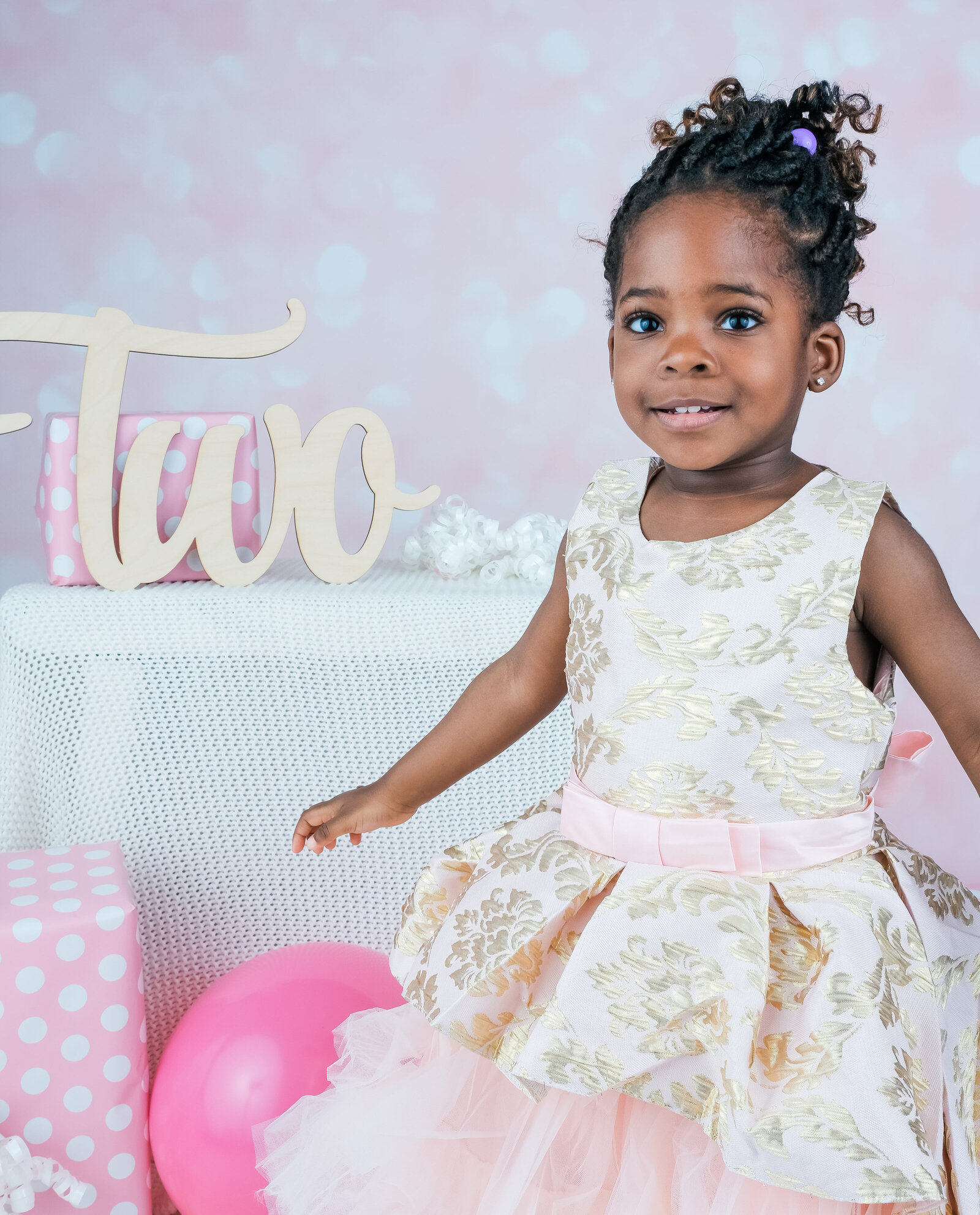 Milestone studio session two years old