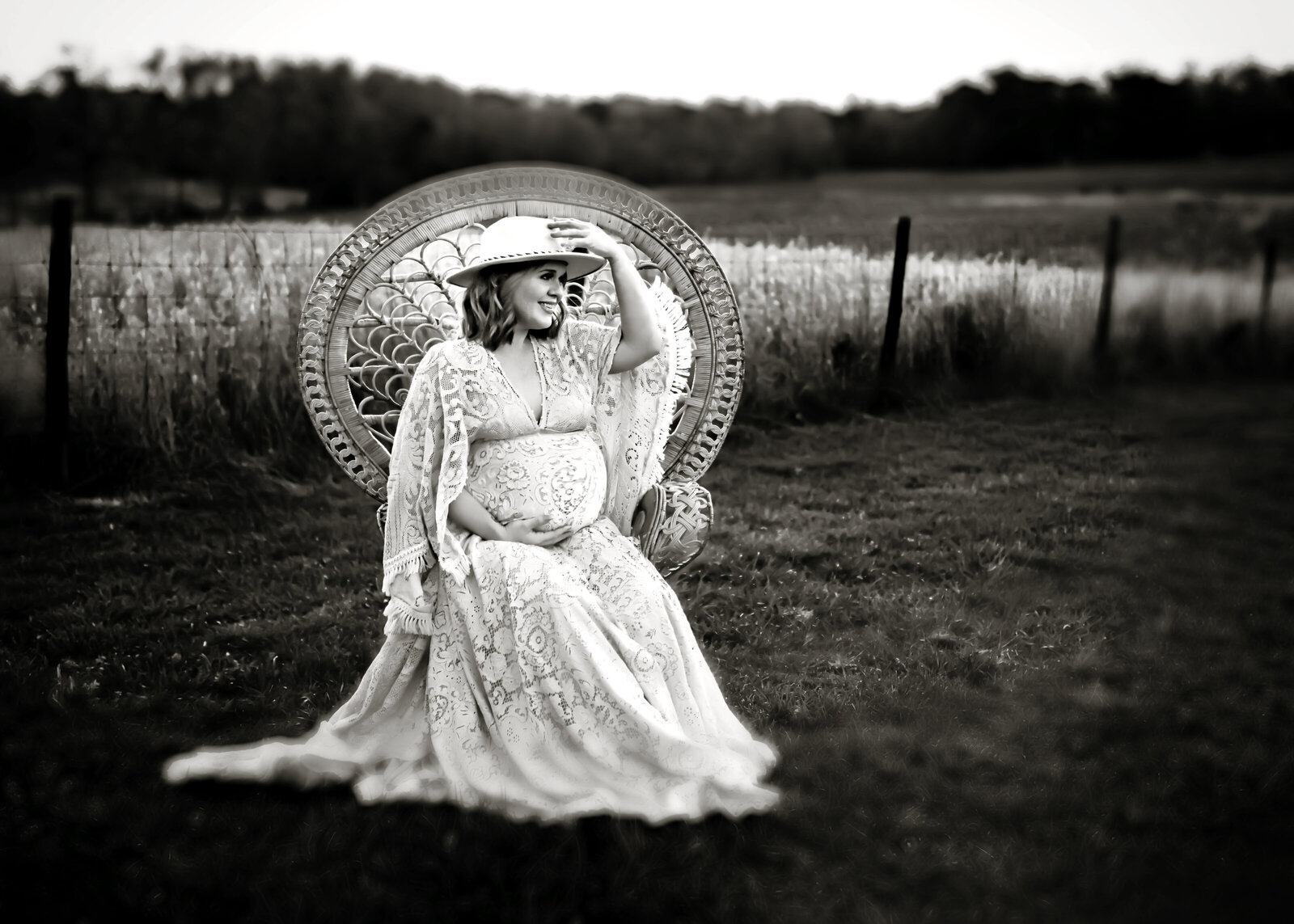 Image 8 Reep Maternity Session Field Sunset Mother Bump Iris And Embers Photo And Film