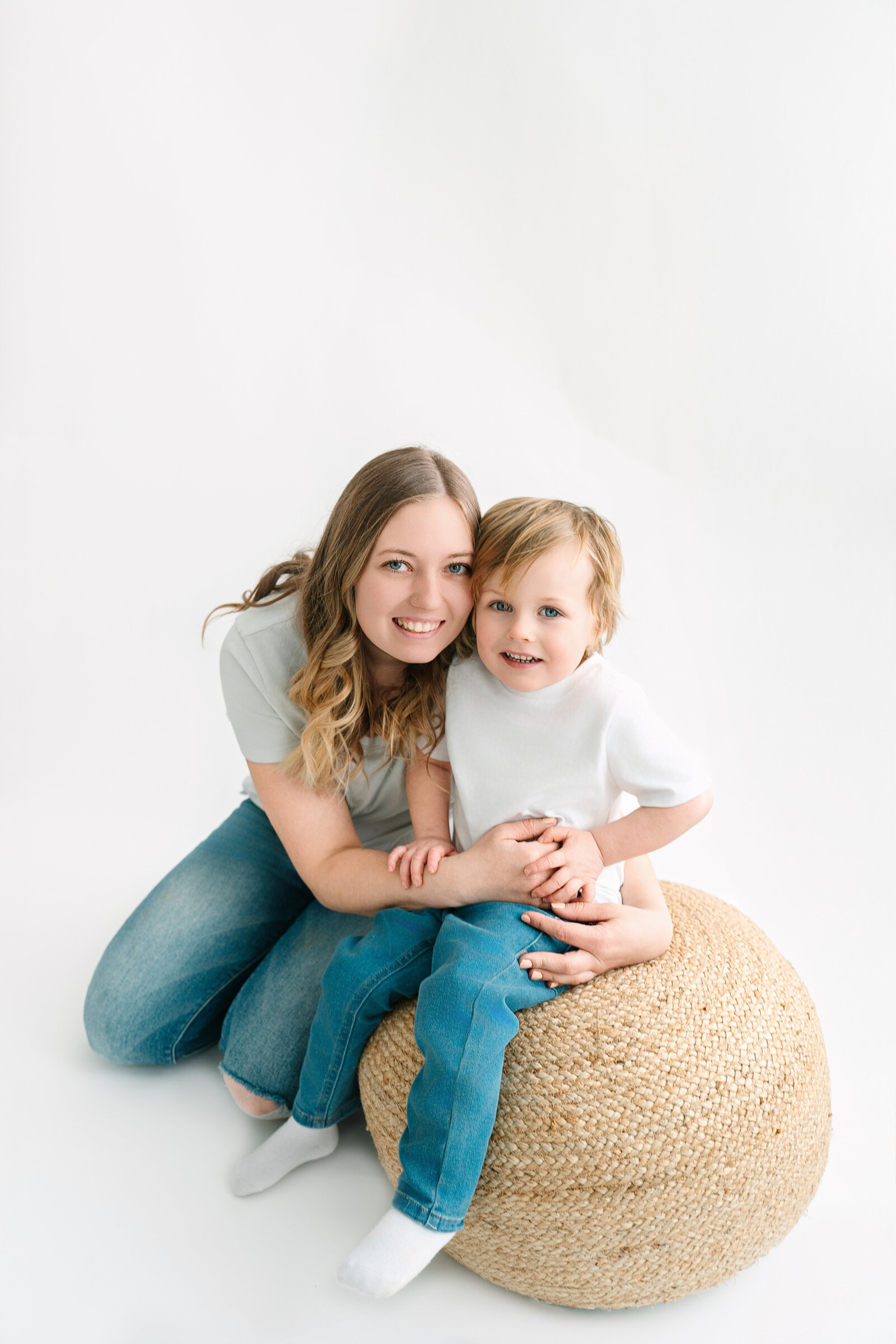 lifestyle family photography session in iron mountain