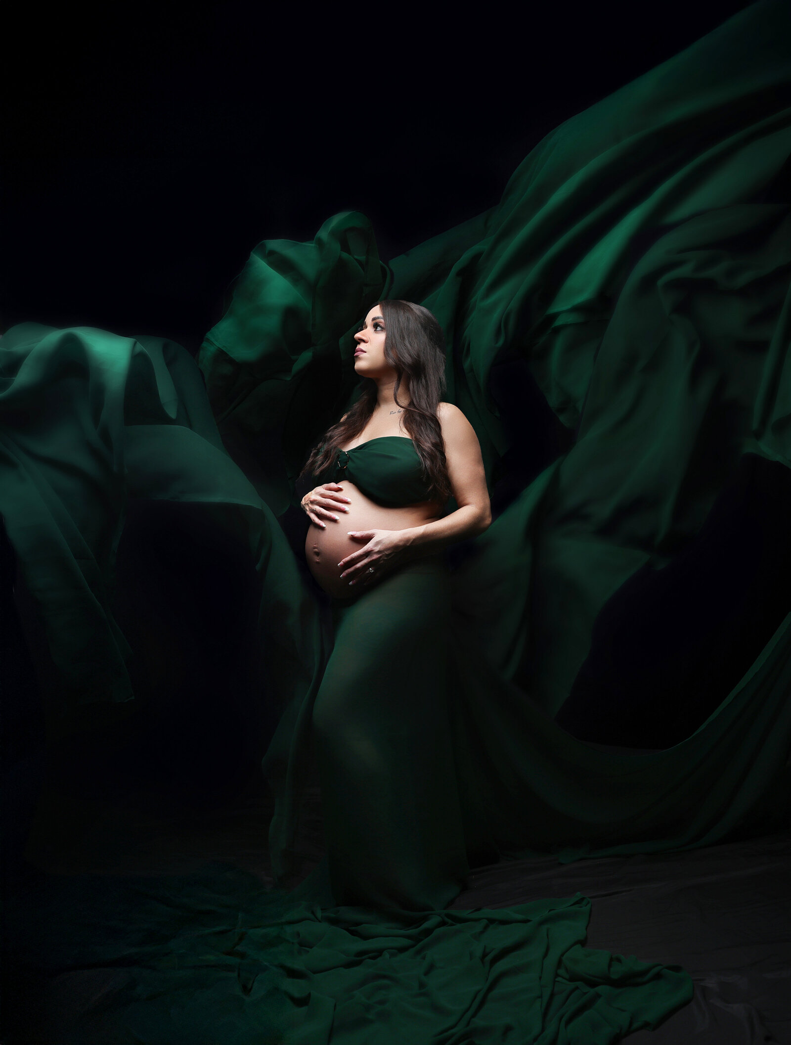 Northern California Studio Maternity Portraits