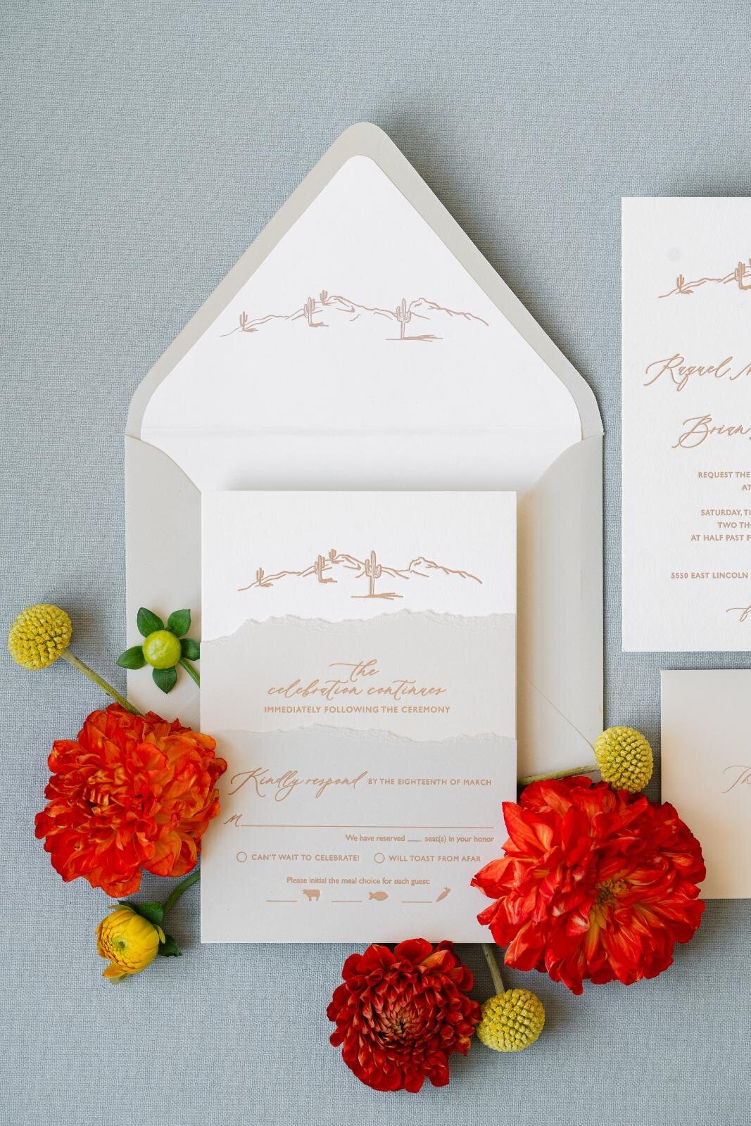 hand-torn-letterpress-wedding-invitation-phoenix-arizona