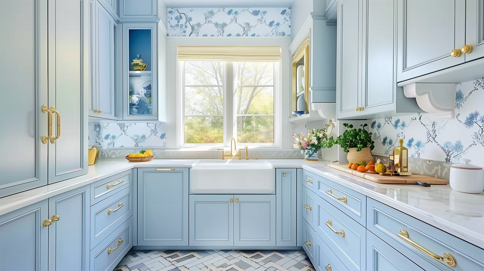 Kitchen Palm Beach_chinoiserie Inspired 1