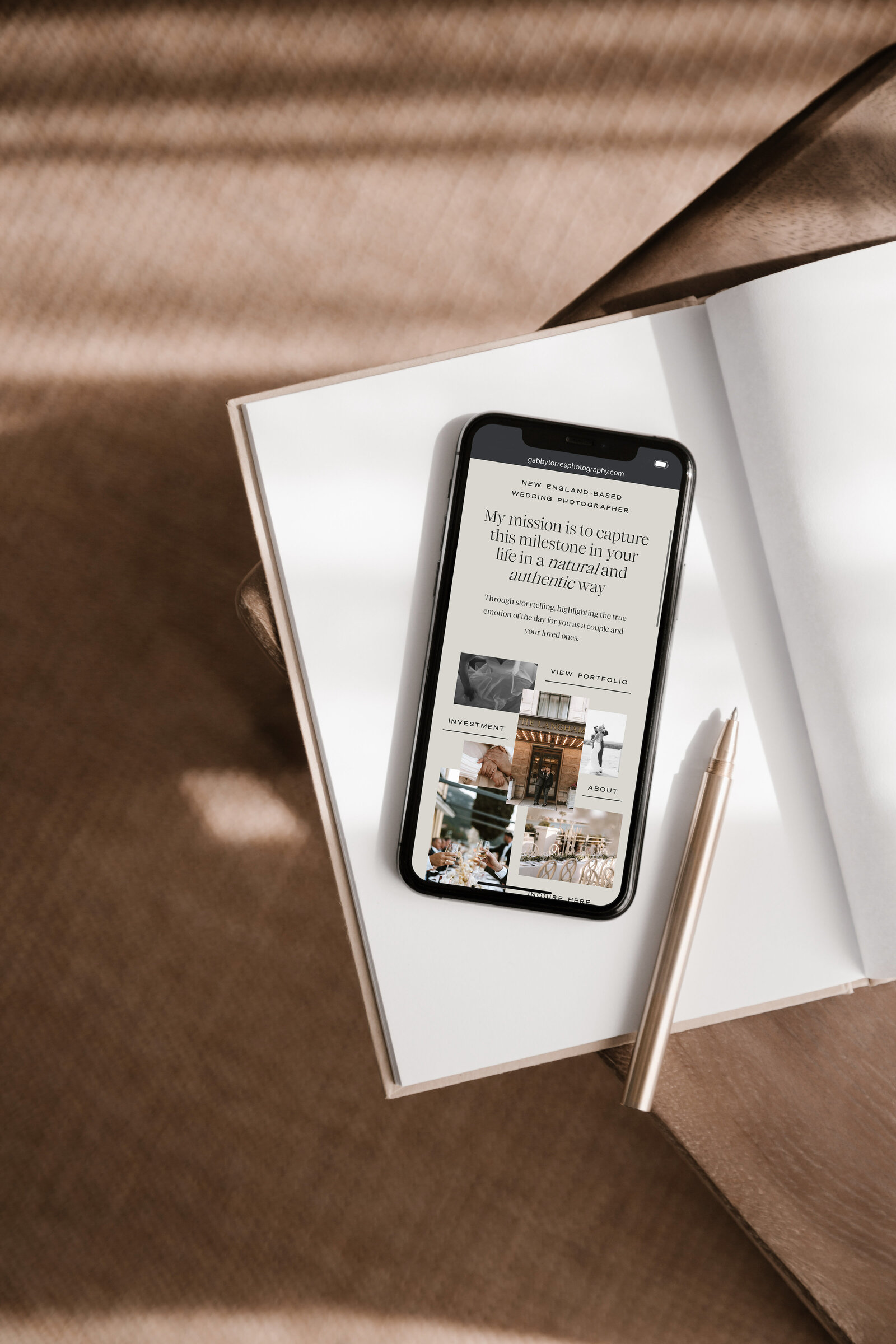 Showit Website Designer for New England Photographers