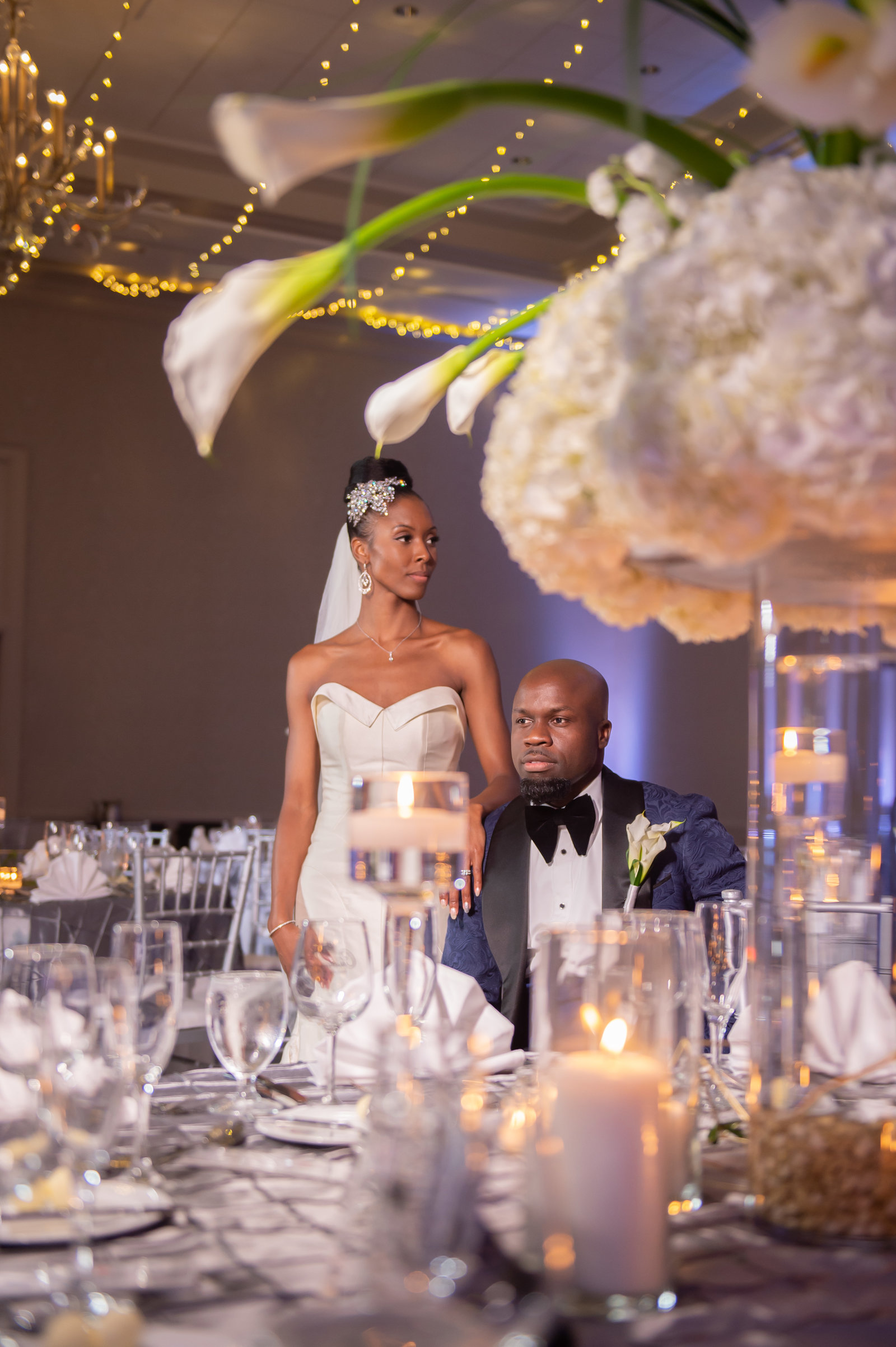 Modern White Wedding