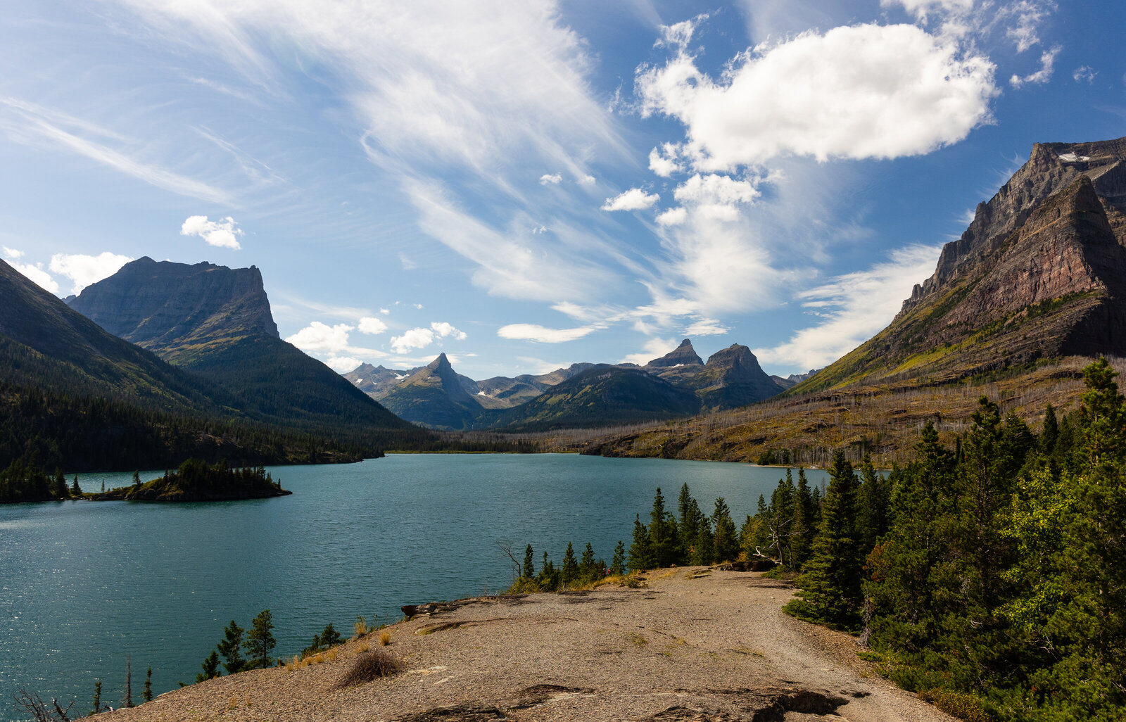 St Mary's Lake Glacier NP ©SHP 2023-0298