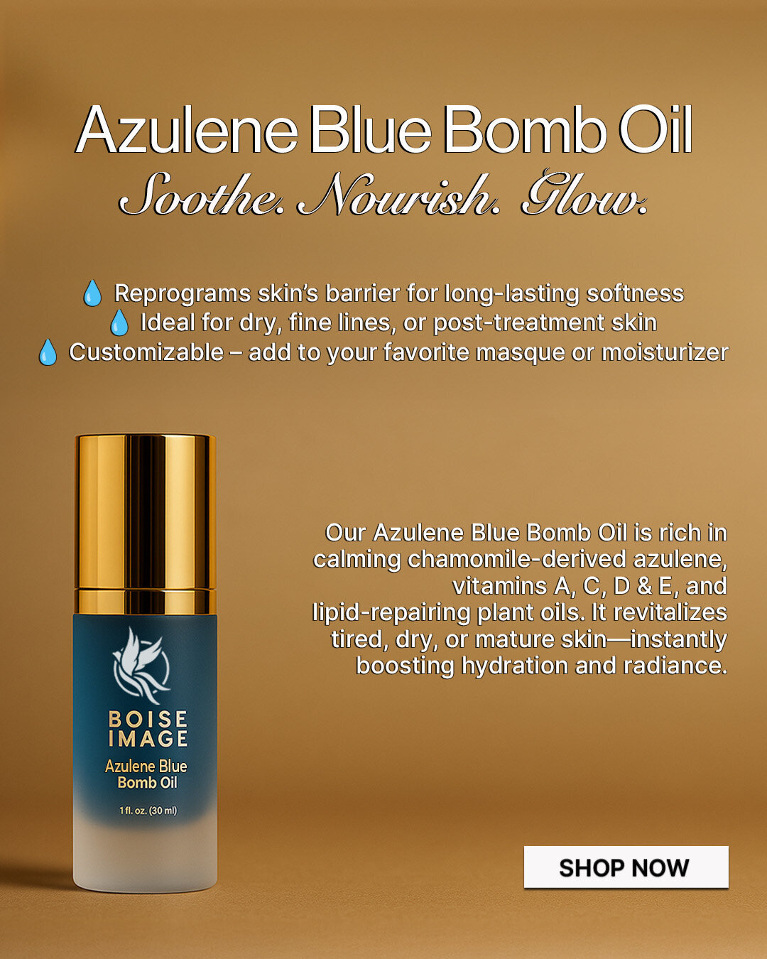 Instagrams -July Azulene Blue Bomb Oil