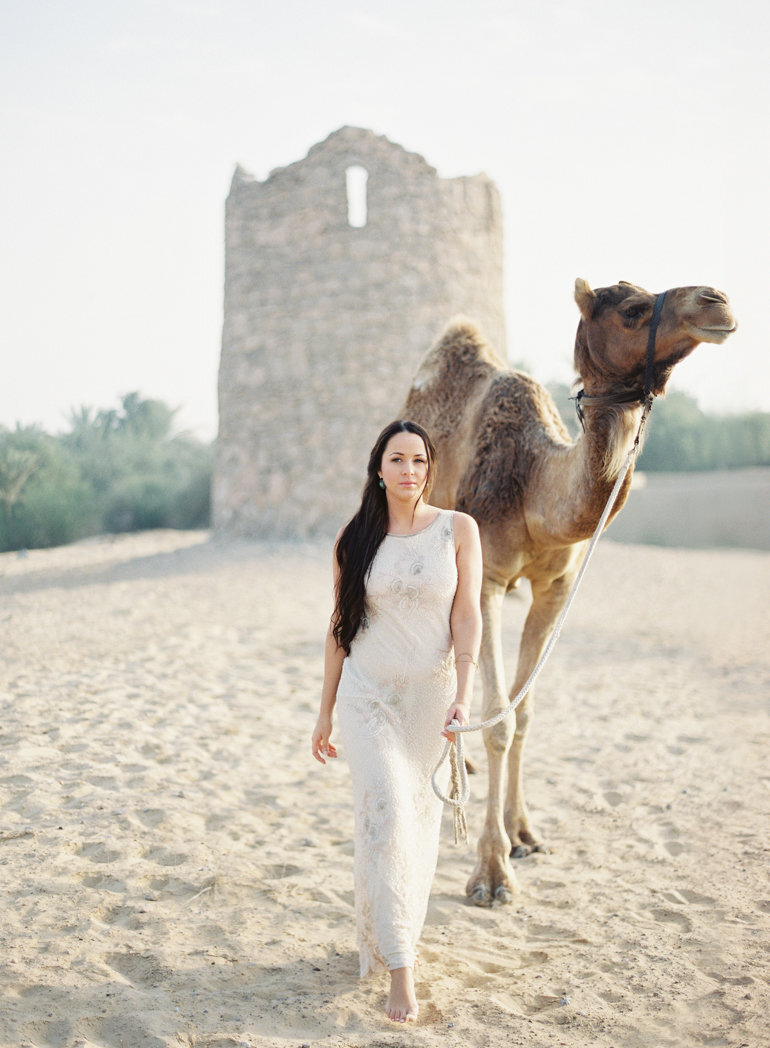 Fine Art Film Wedding Photographer Vicki Grafton Photography Destination Dubai Luxury Villa Desert Palm Bab Al Shams23