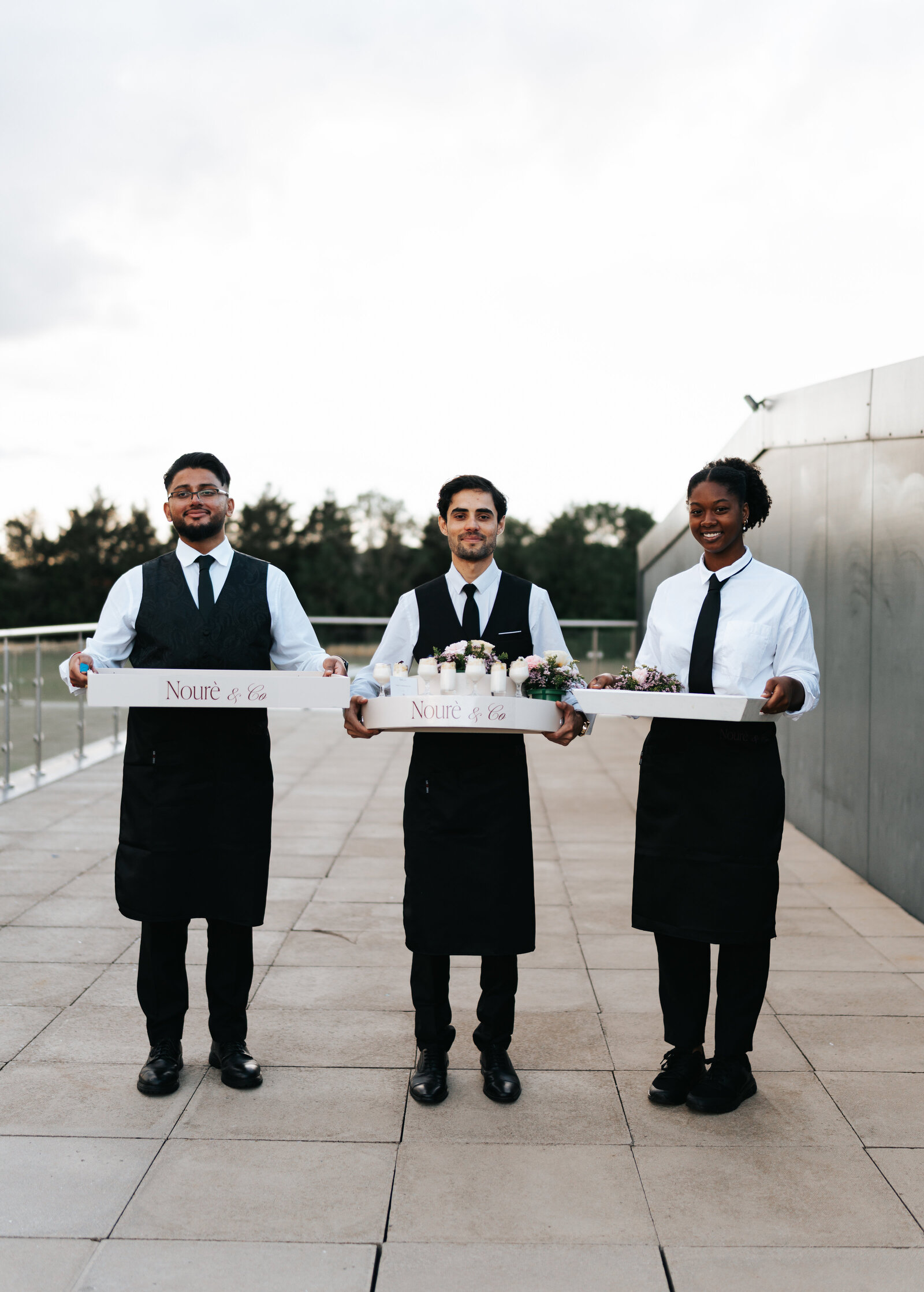 Luxury catering display