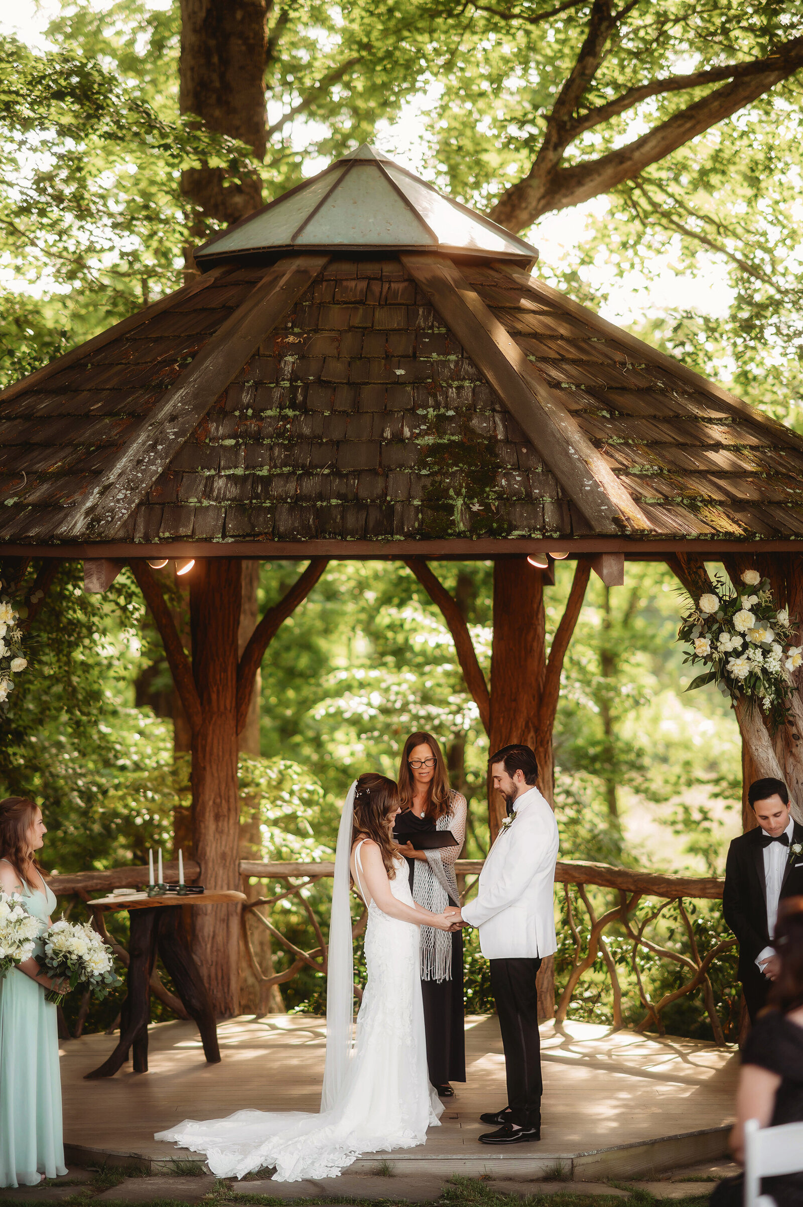 Micro-Wedding Ceremony in Asheville, NC.