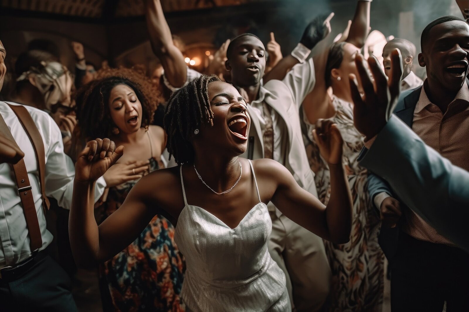 wedding dancing party