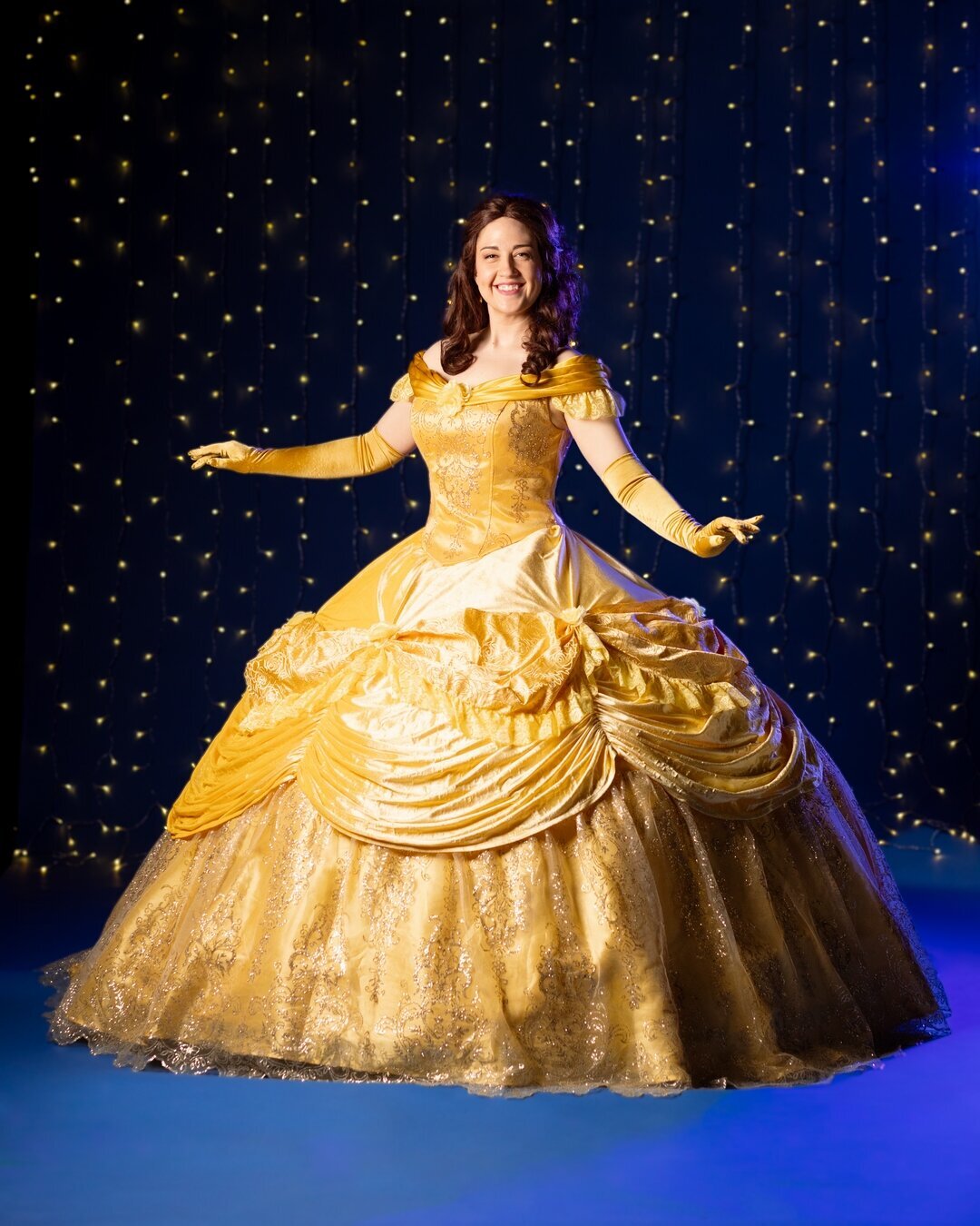 Belle Gold Dress