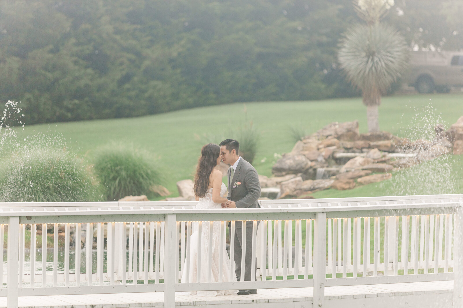 Solo bride and groom photography before wedding ceremony