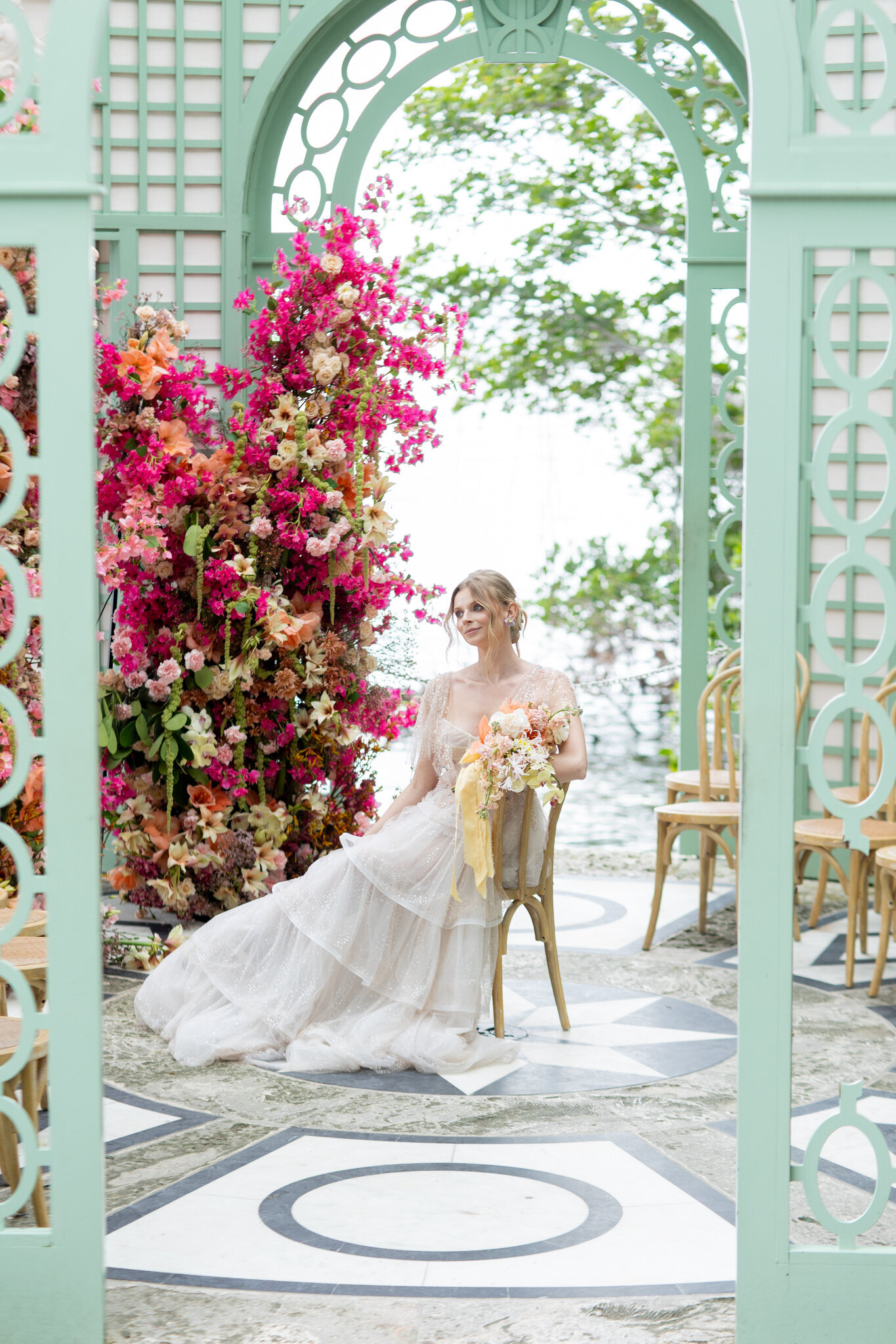 Vizcaya Gardens Miami Wedding0019