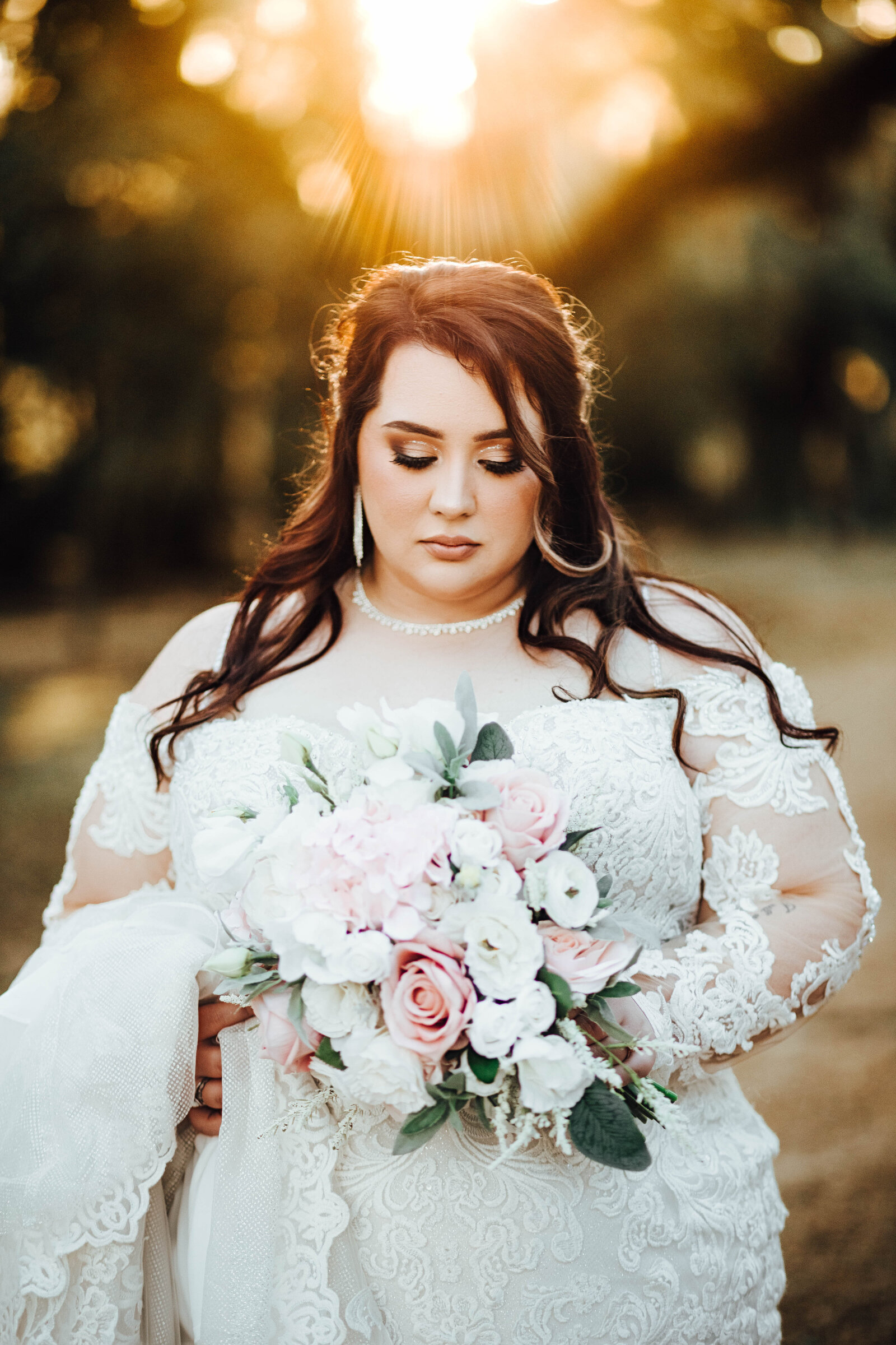 Bridal portraits by Sydnie Decou
